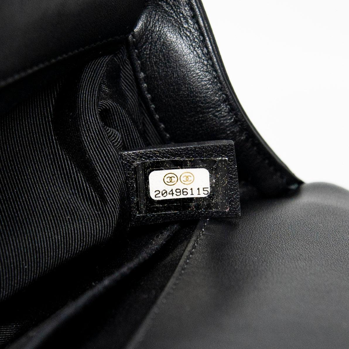 Chanel Multicolour Tweed Small Boy Bag - Image 10