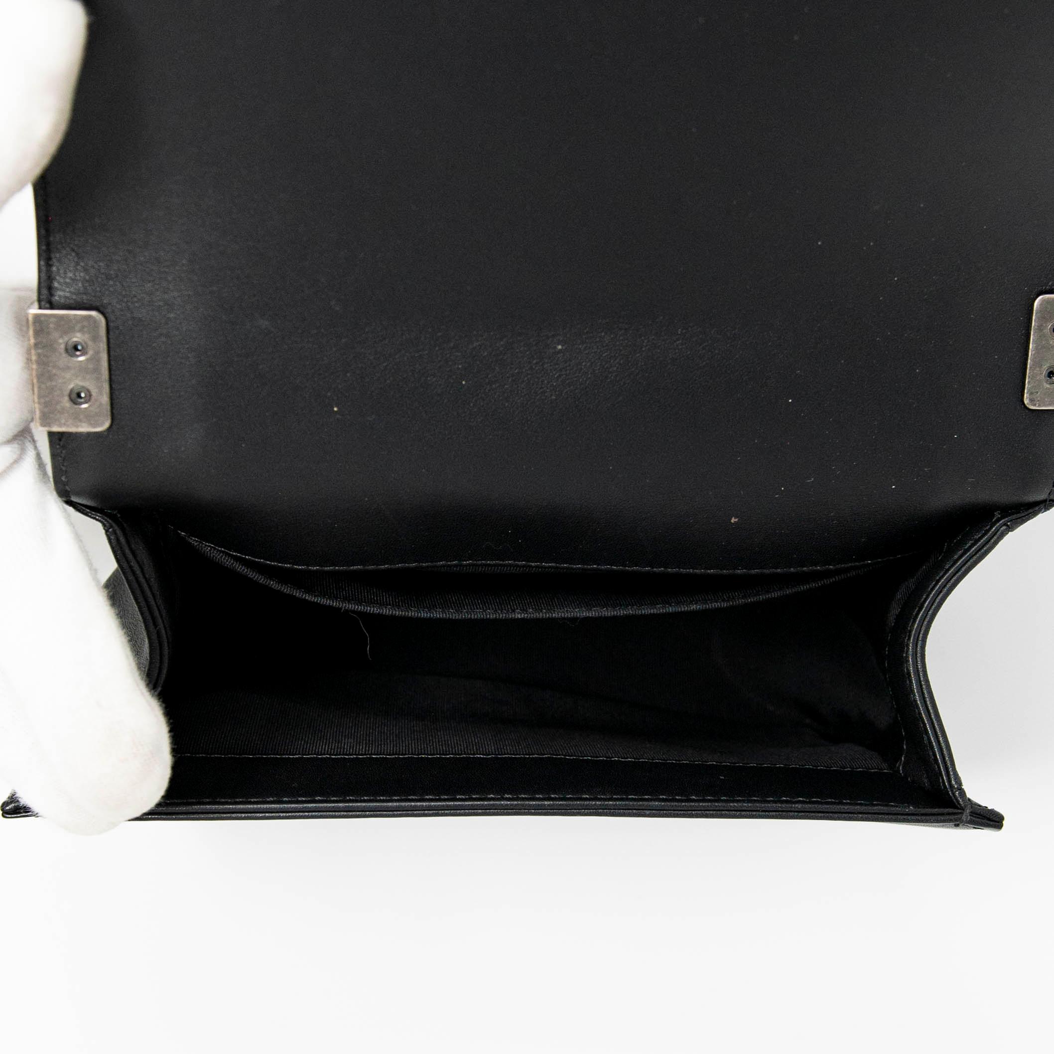 Chanel Multicolour Tweed Small Boy Bag - Image 7