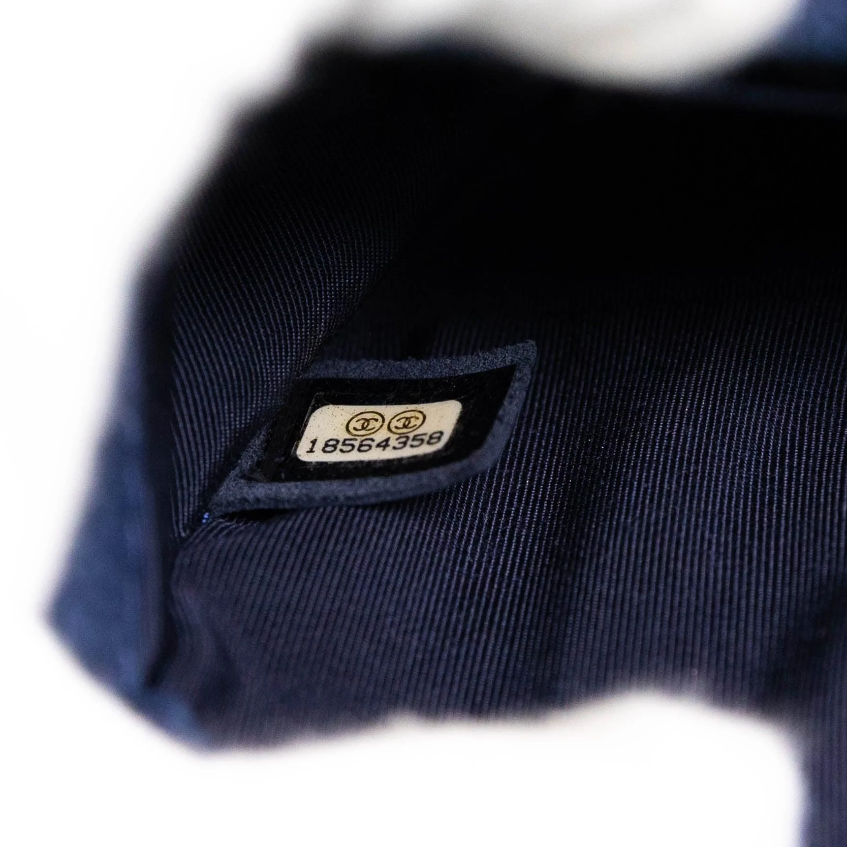 Chanel Blue Suede Small Boy Bag - Image 12