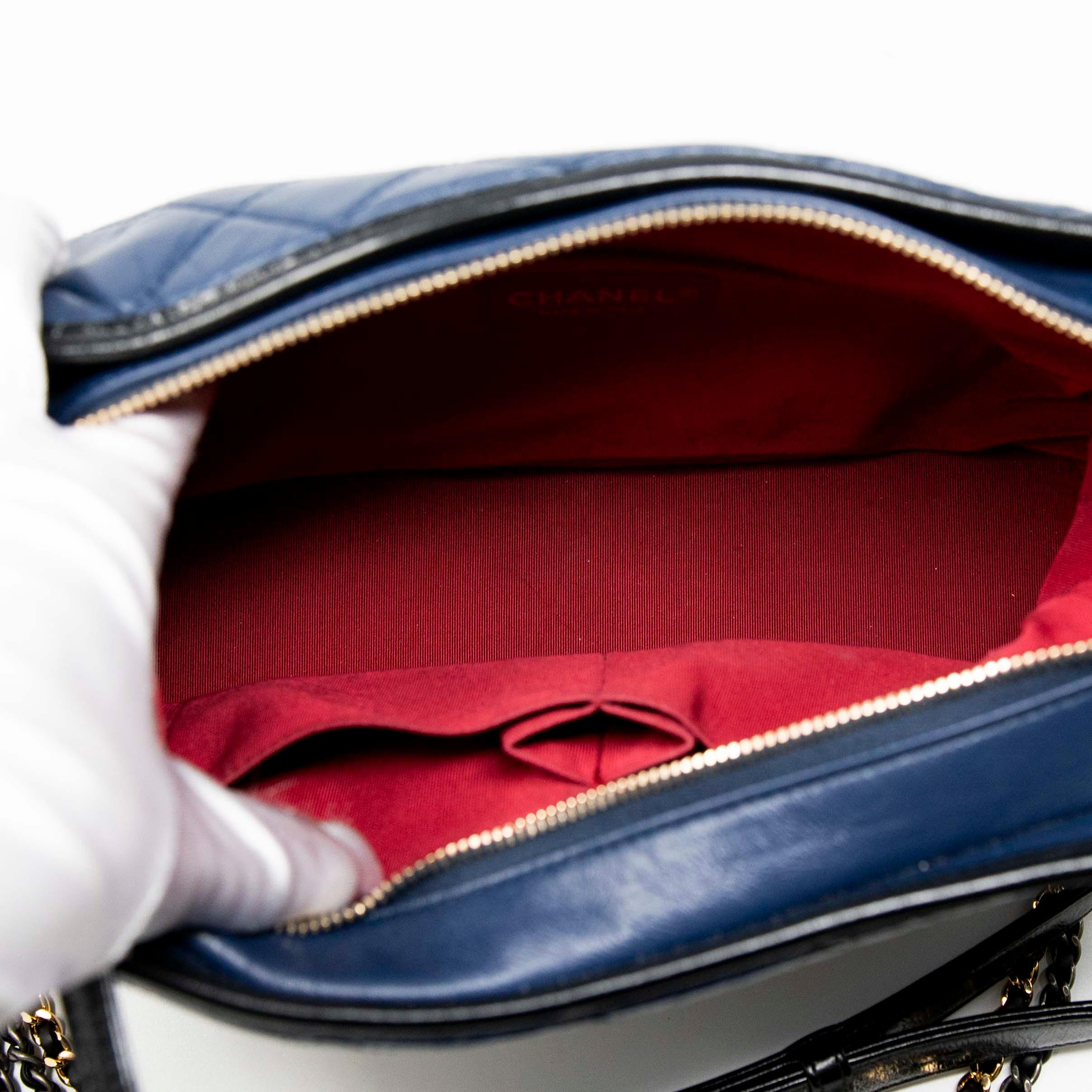 Chanel Navy Blue Medium Gabrielle Hobo - Image 10