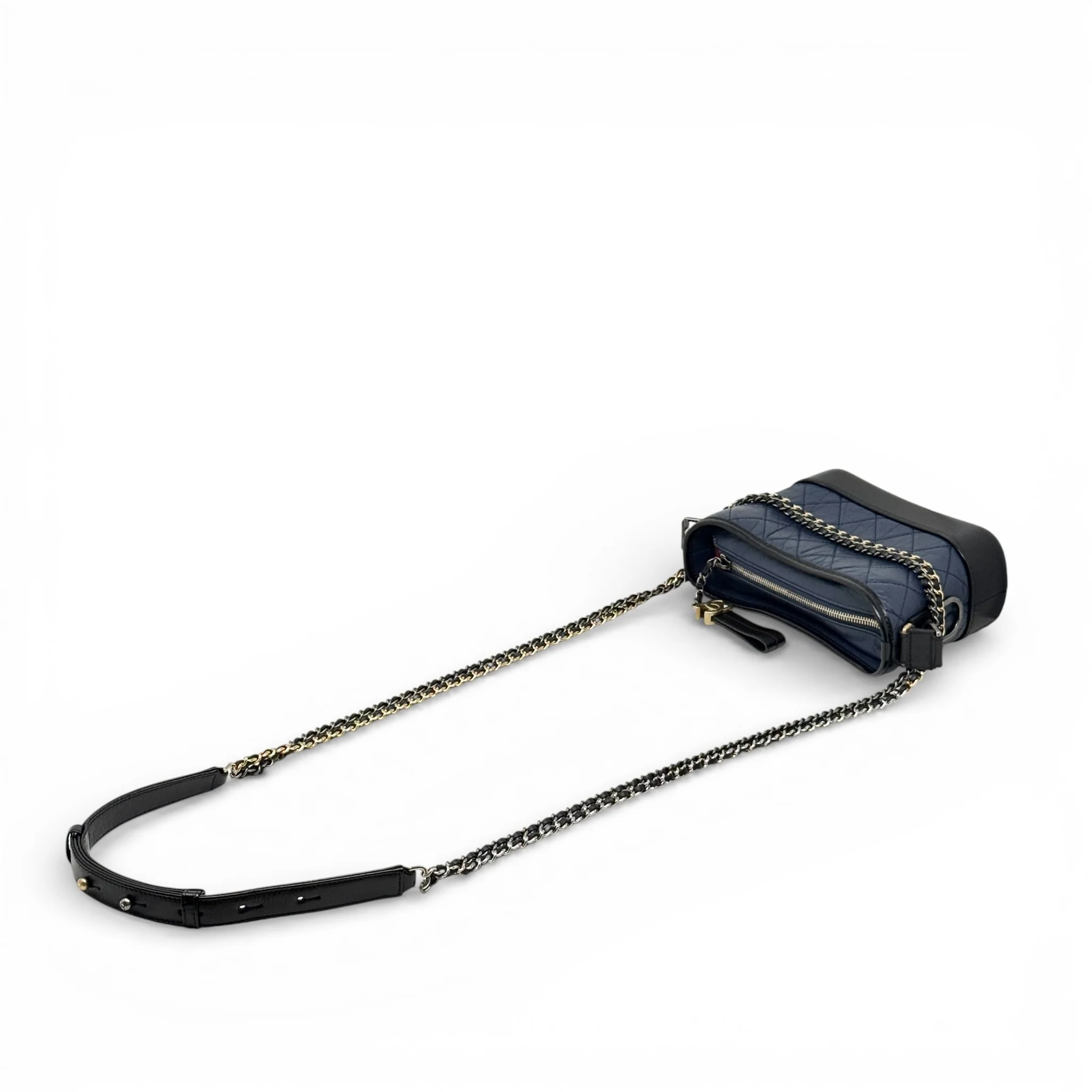 Chanel Navy Small Gabrielle Hobo - Image 14