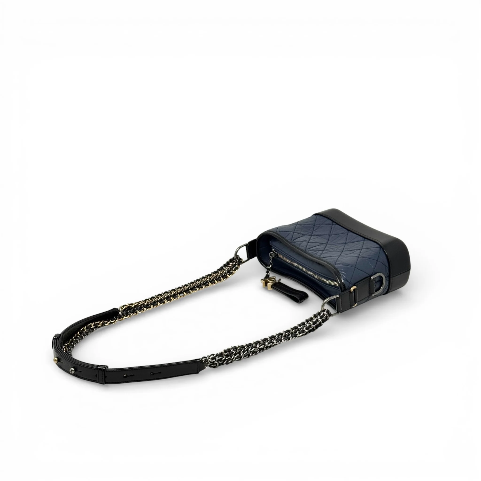 Chanel Navy Small Gabrielle Hobo - Image 15