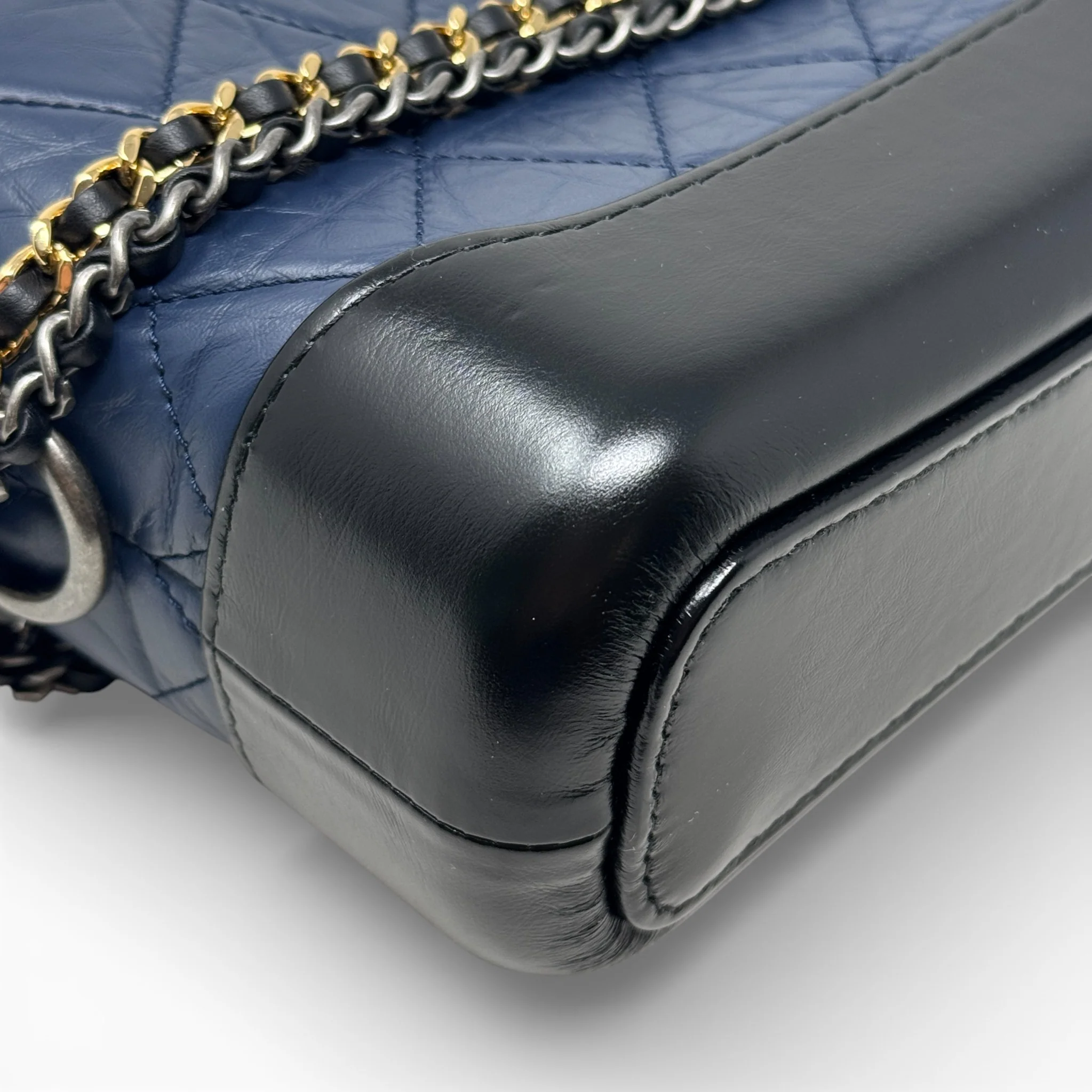 Chanel Navy Small Gabrielle Hobo - Image 9