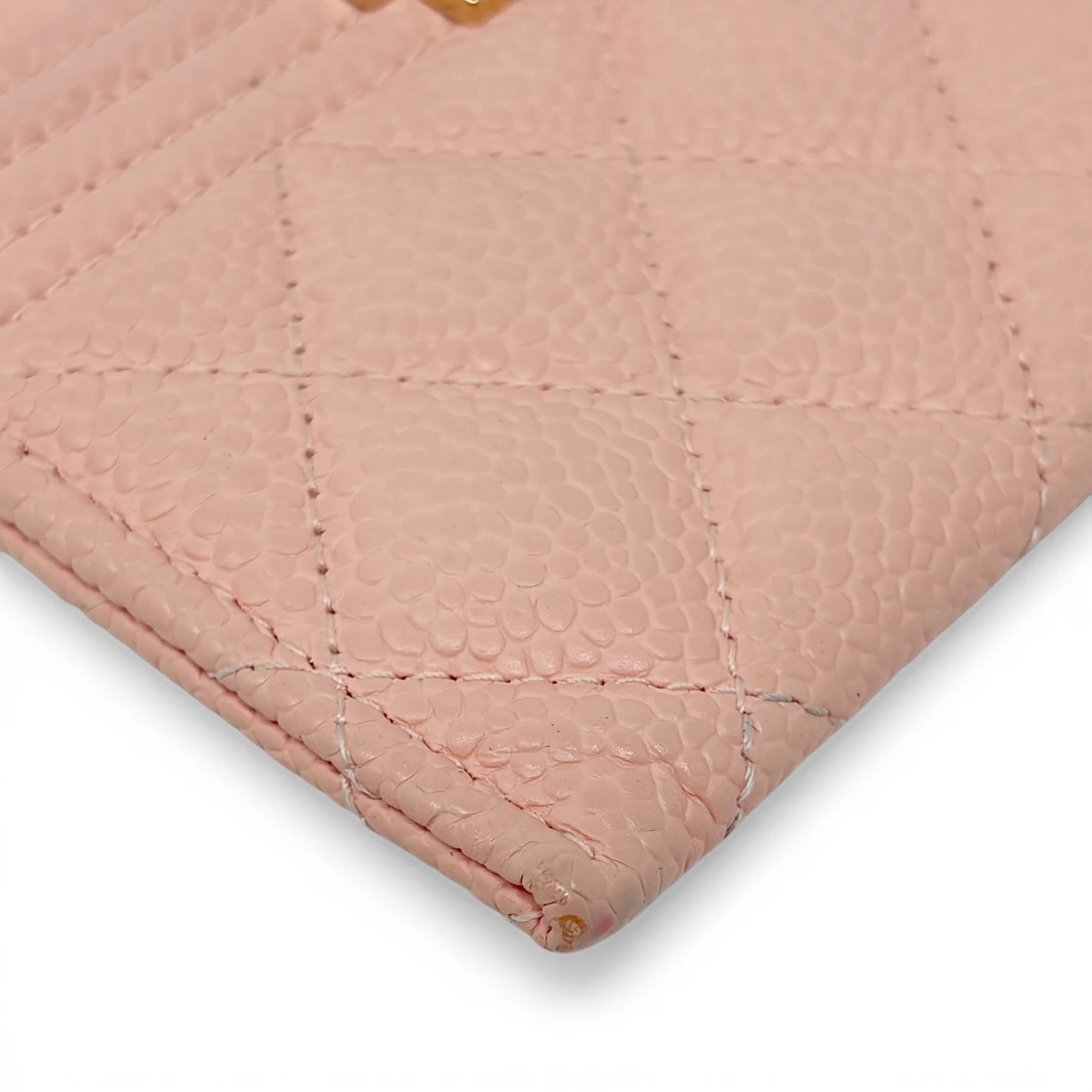 Chanel Peach Caviar Boy Cardholder - Image 6