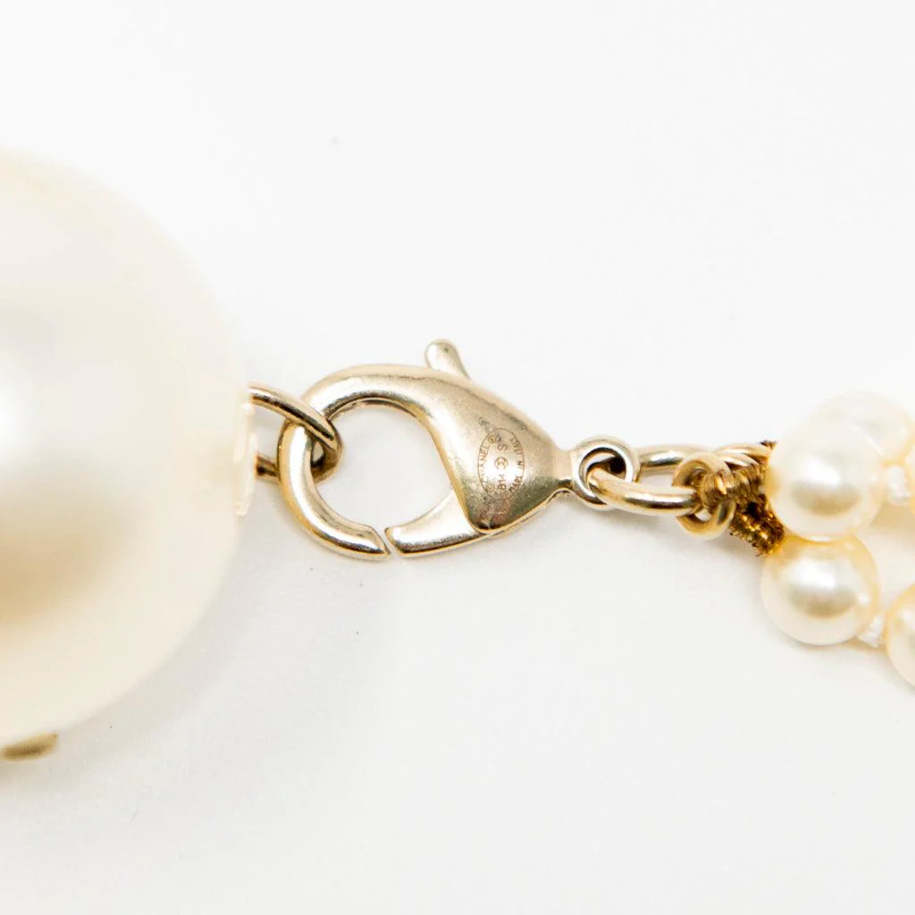 Chanel Pearl CC Long Multi-Strand Necklace - Image 3