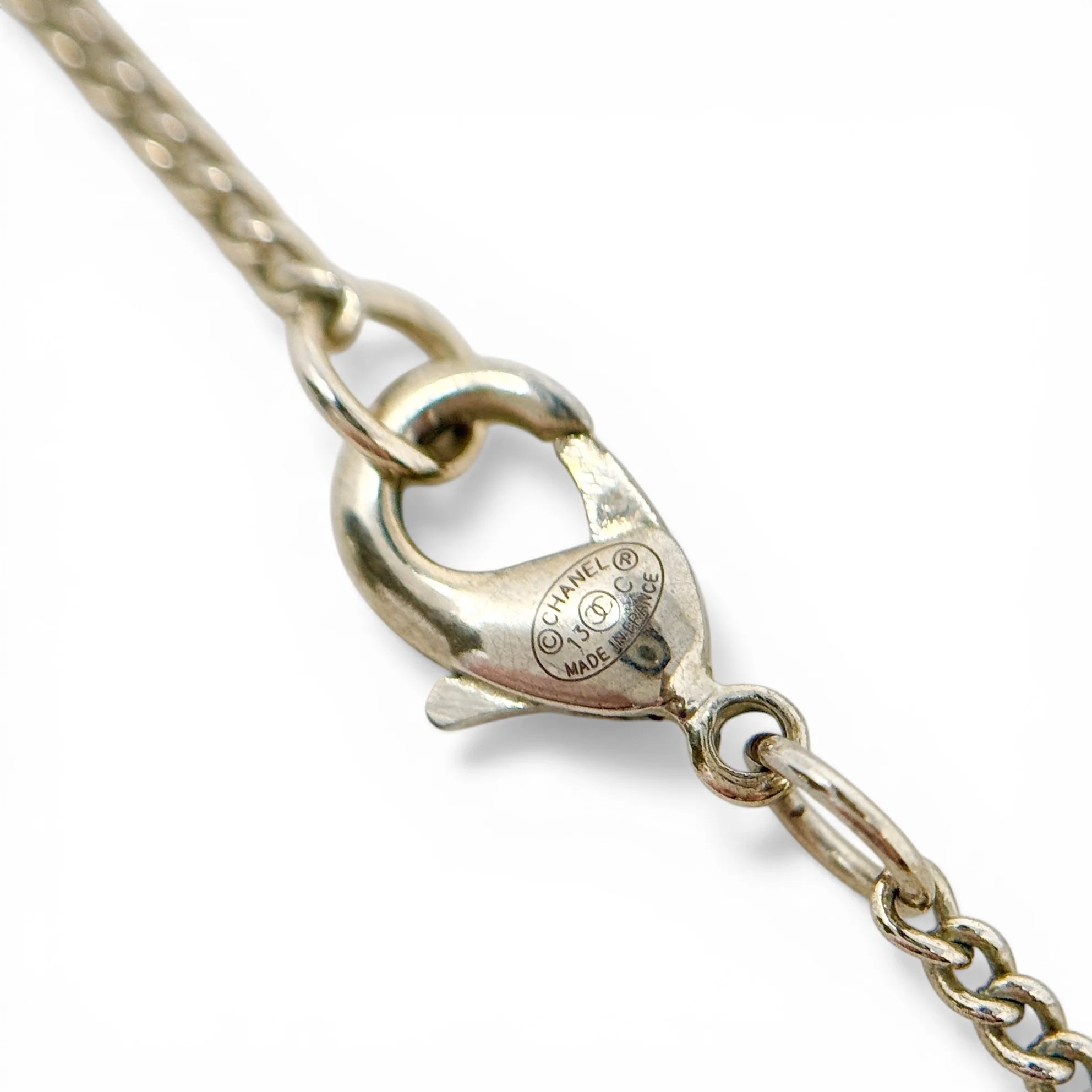 Chanel Pearl Drop CC Necklace - Image 5