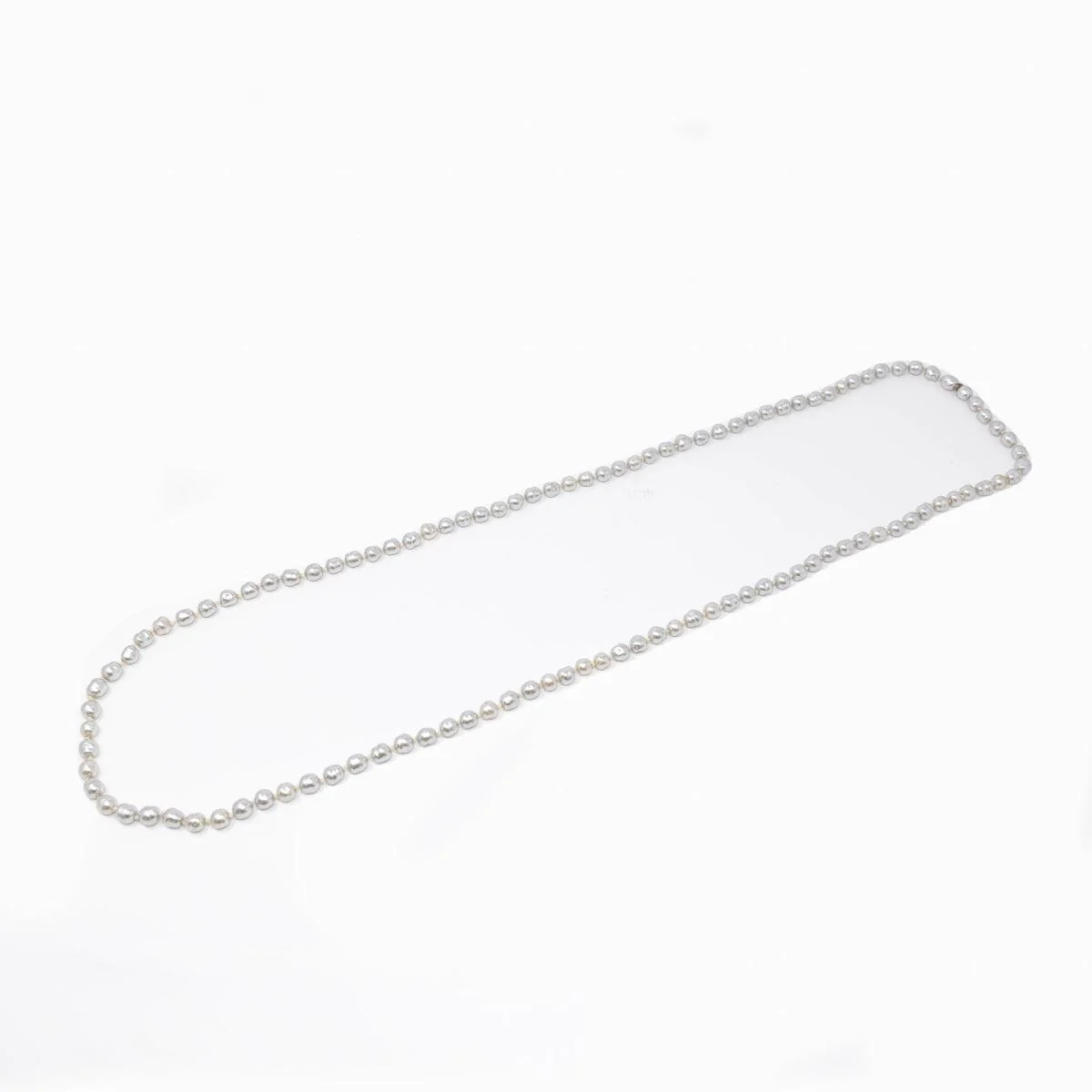 Chanel Pearl Long Necklace - Image 5