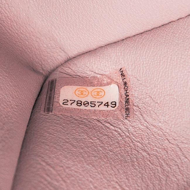 Chanel Pink Chevron Medium Classic Flap - Image 14