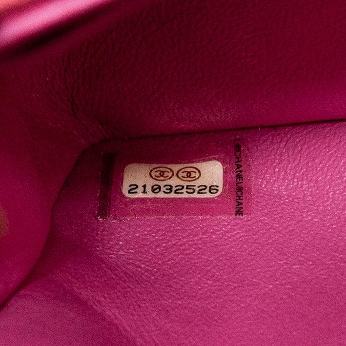 Chanel Pink Chevron Mini Flap - Image 14