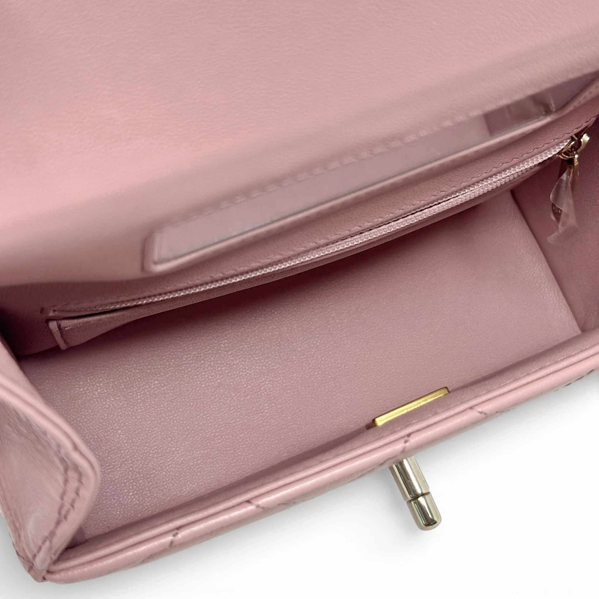 Chanel Pink Medium Vanity Top Handle Flap - Image 13