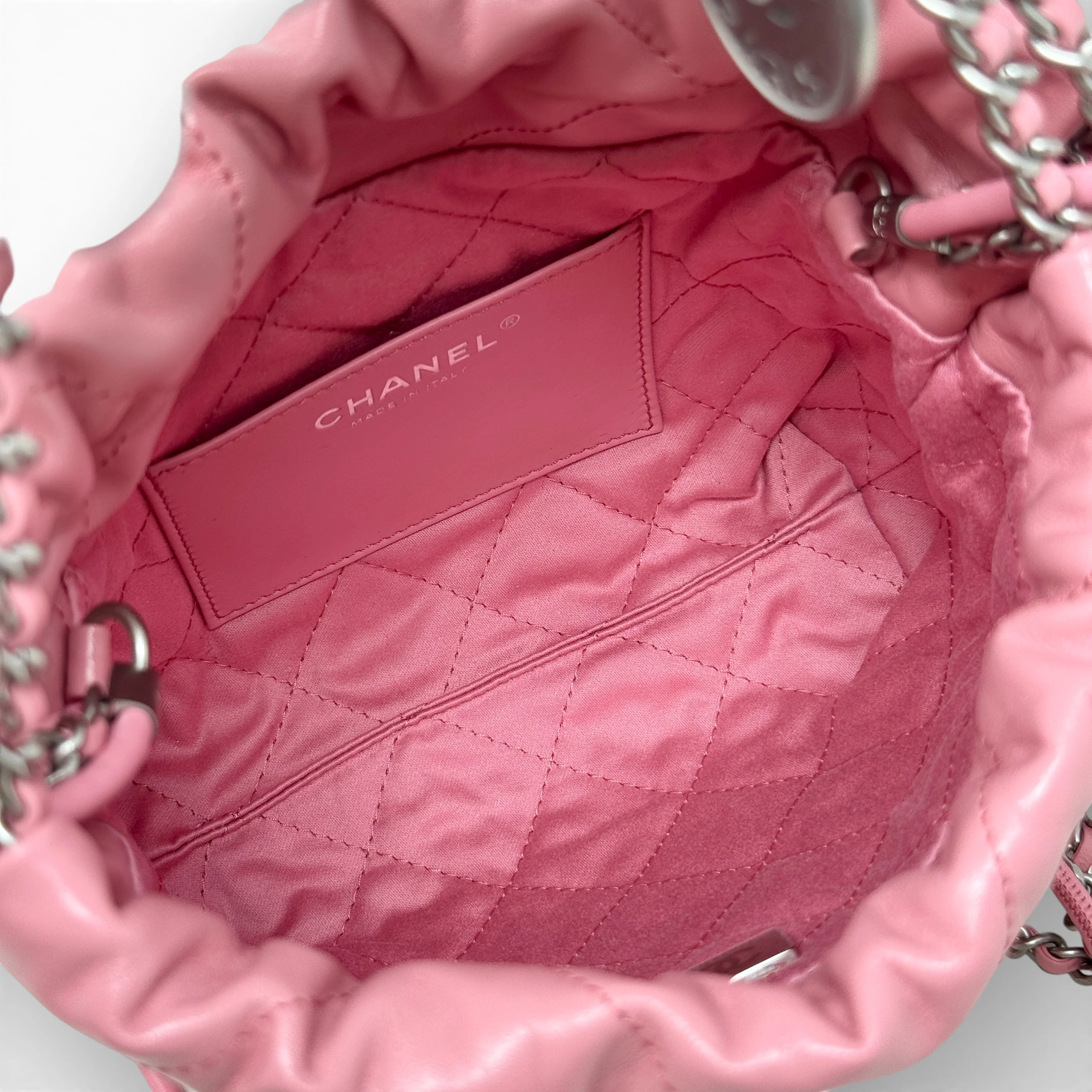 Chanel Pink Mini 22 Hobo - Image 11