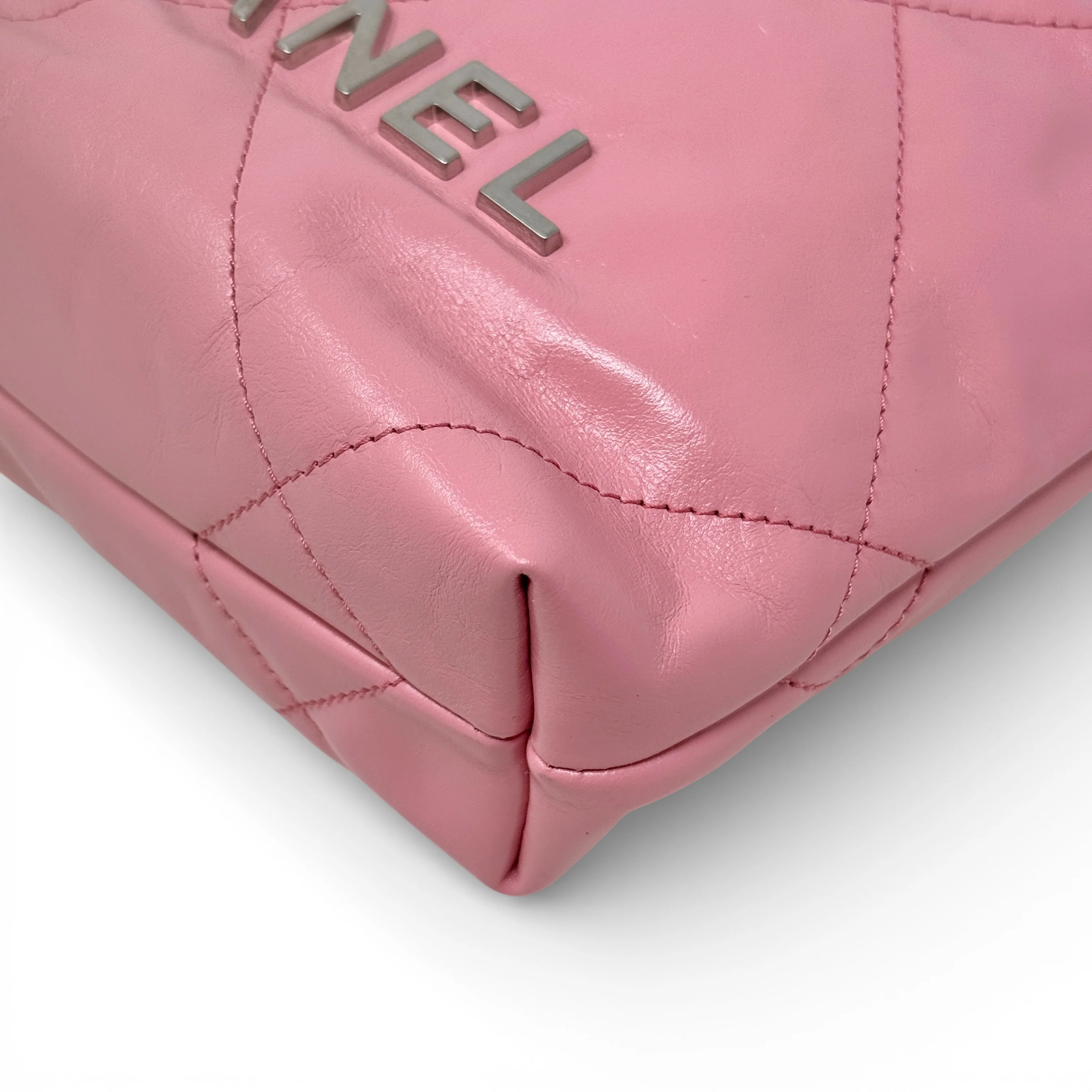 Chanel Pink Mini 22 Hobo - Image 6