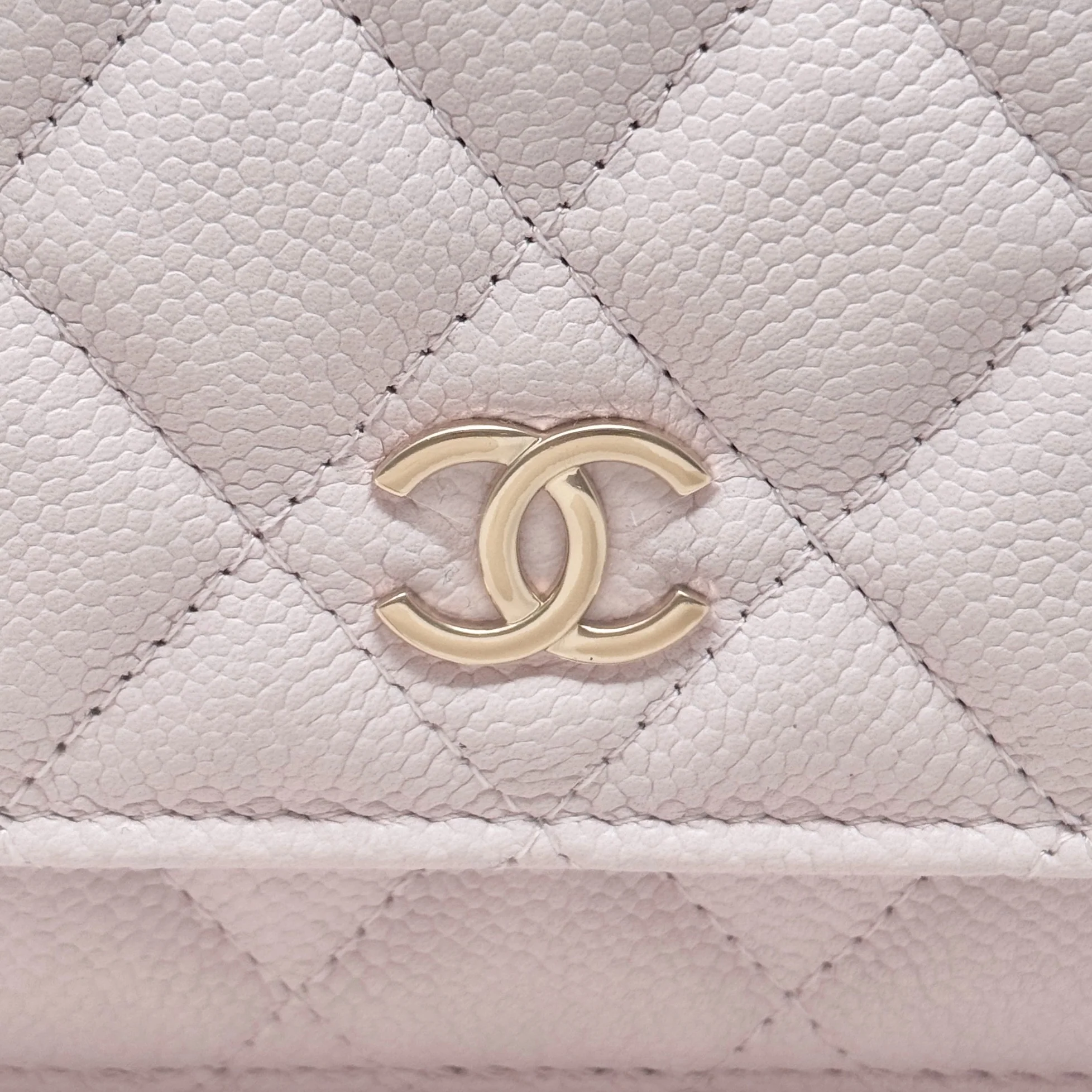 Chanel Pink Wallet On Chain - Image 11