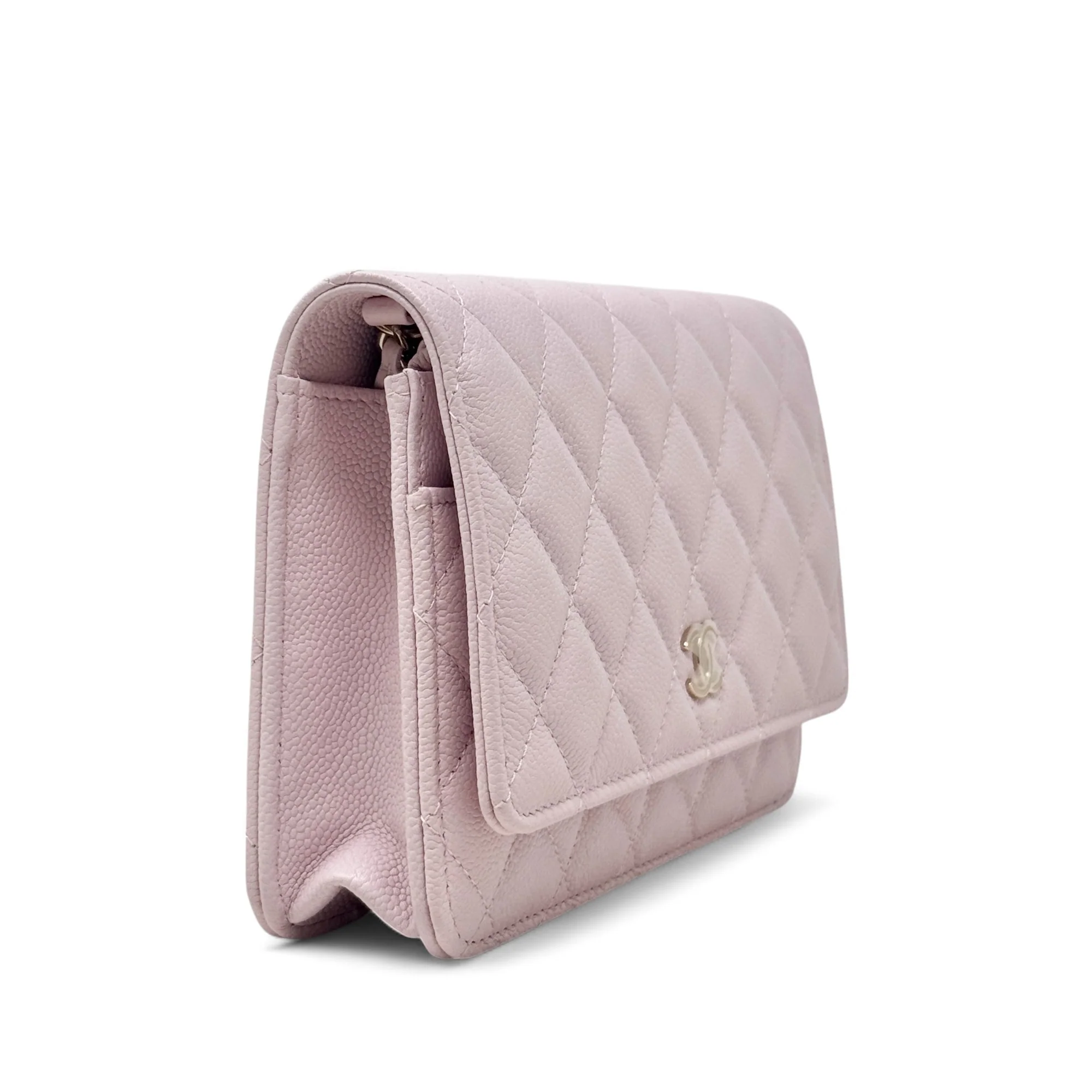 Chanel Pink Wallet On Chain - Image 4