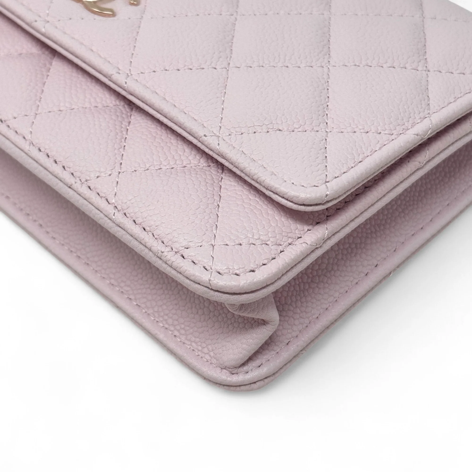 Chanel Pink Wallet On Chain - Image 6