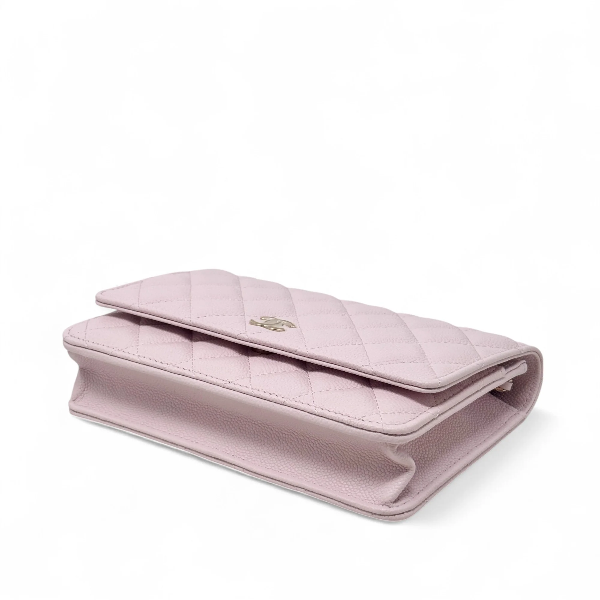 Chanel Pink Wallet On Chain - Image 7