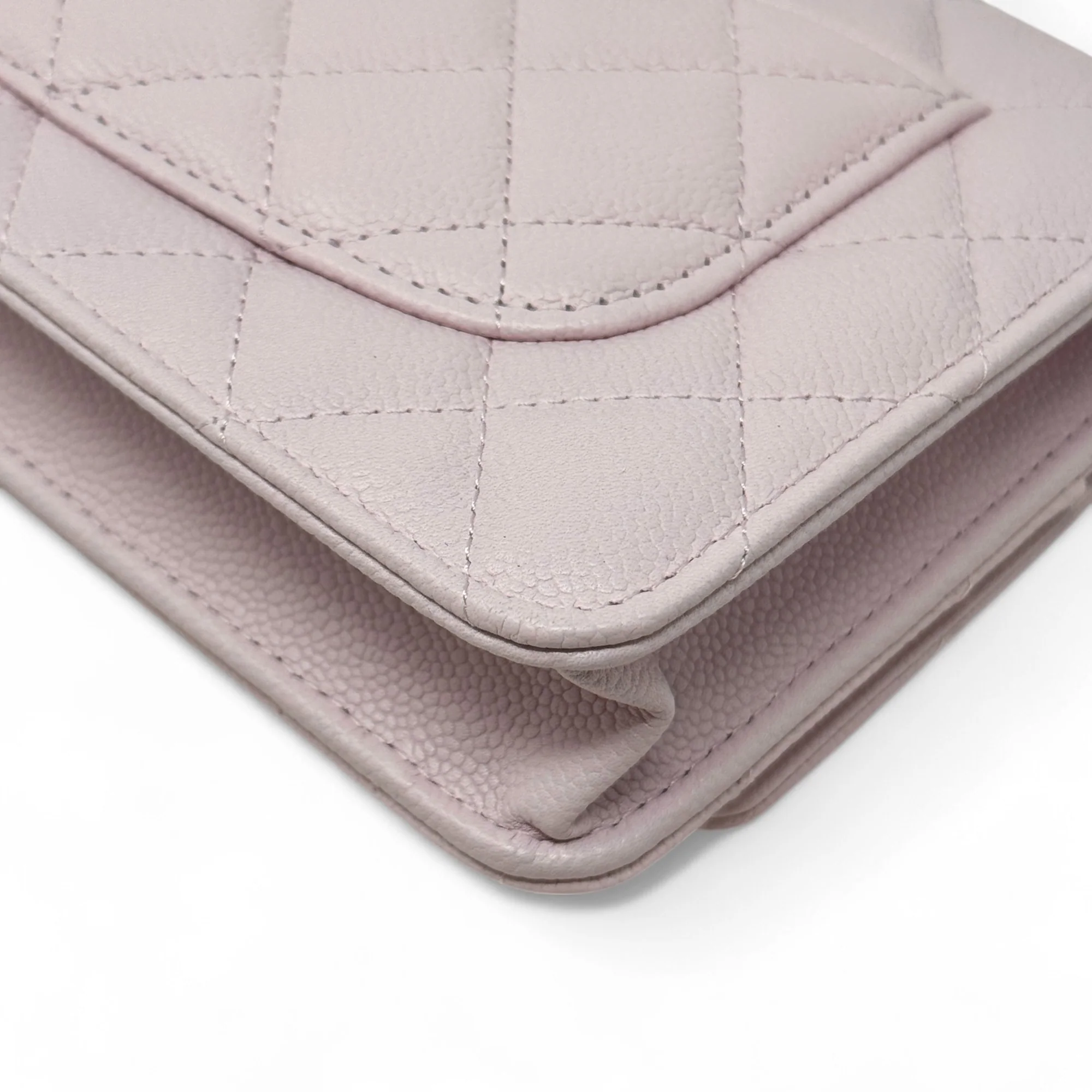 Chanel Pink Wallet On Chain - Image 9