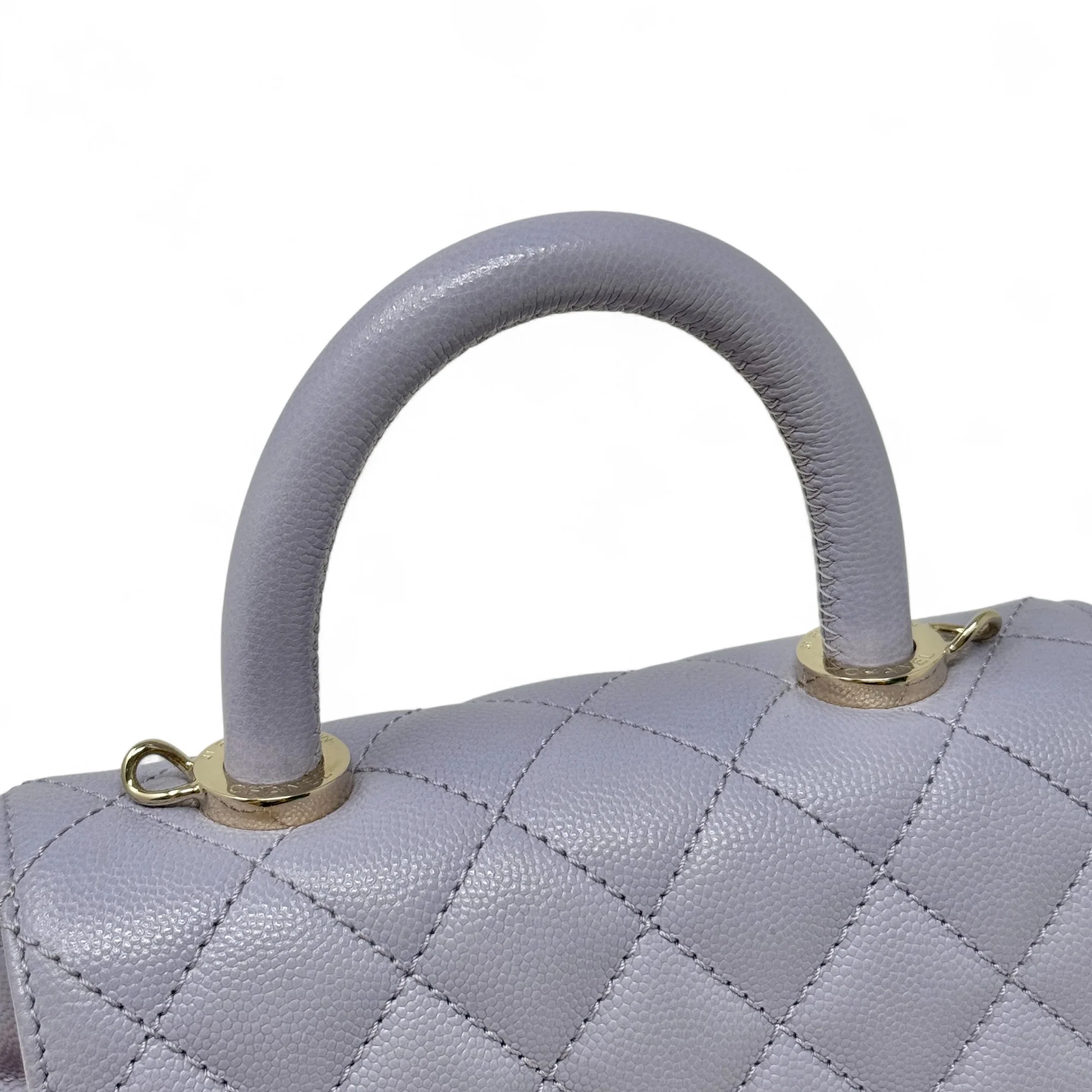 Chanel Purple Extra Mini Coco Handle - Image 10