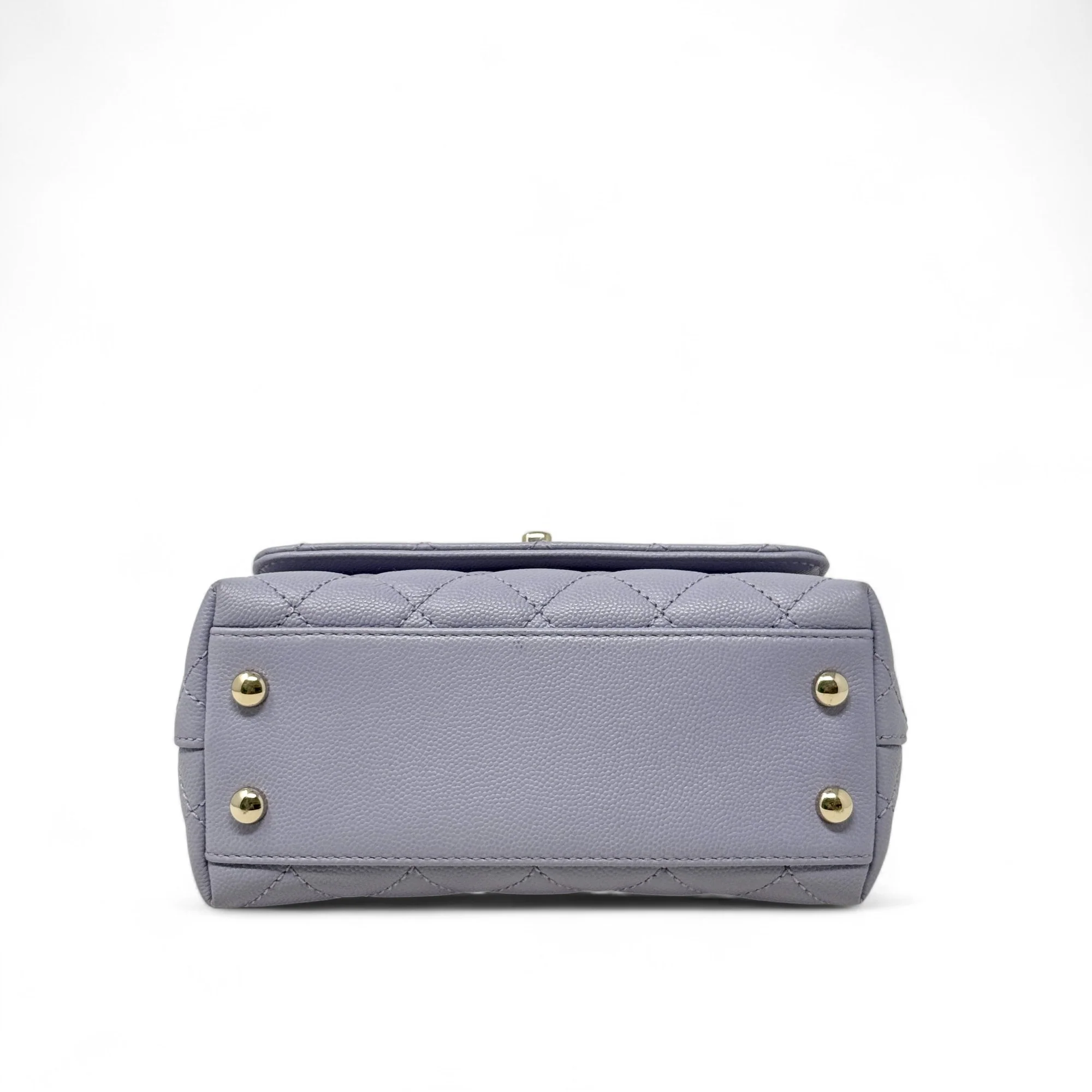 Chanel Purple Extra Mini Coco Handle - Image 5