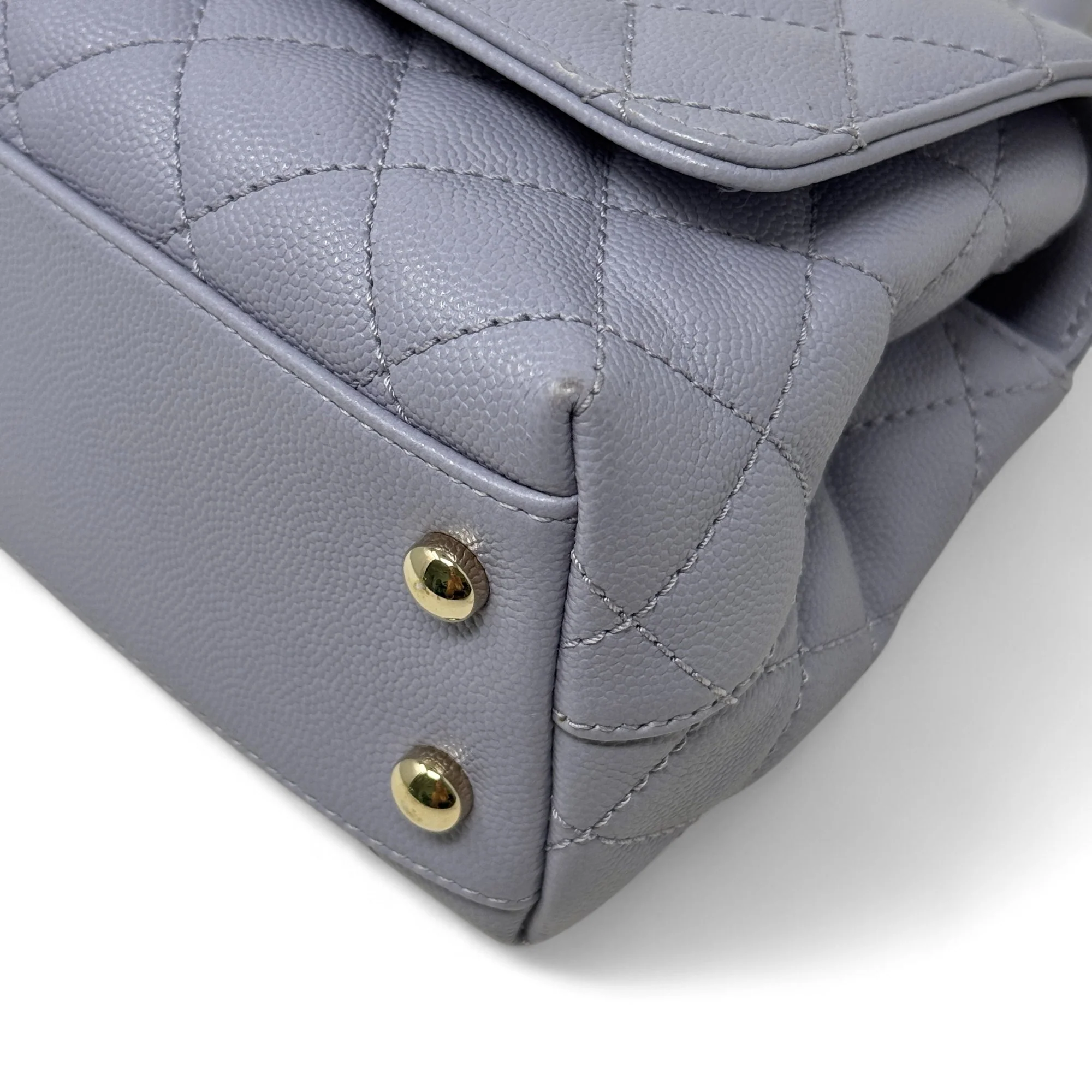 Chanel Purple Extra Mini Coco Handle - Image 6
