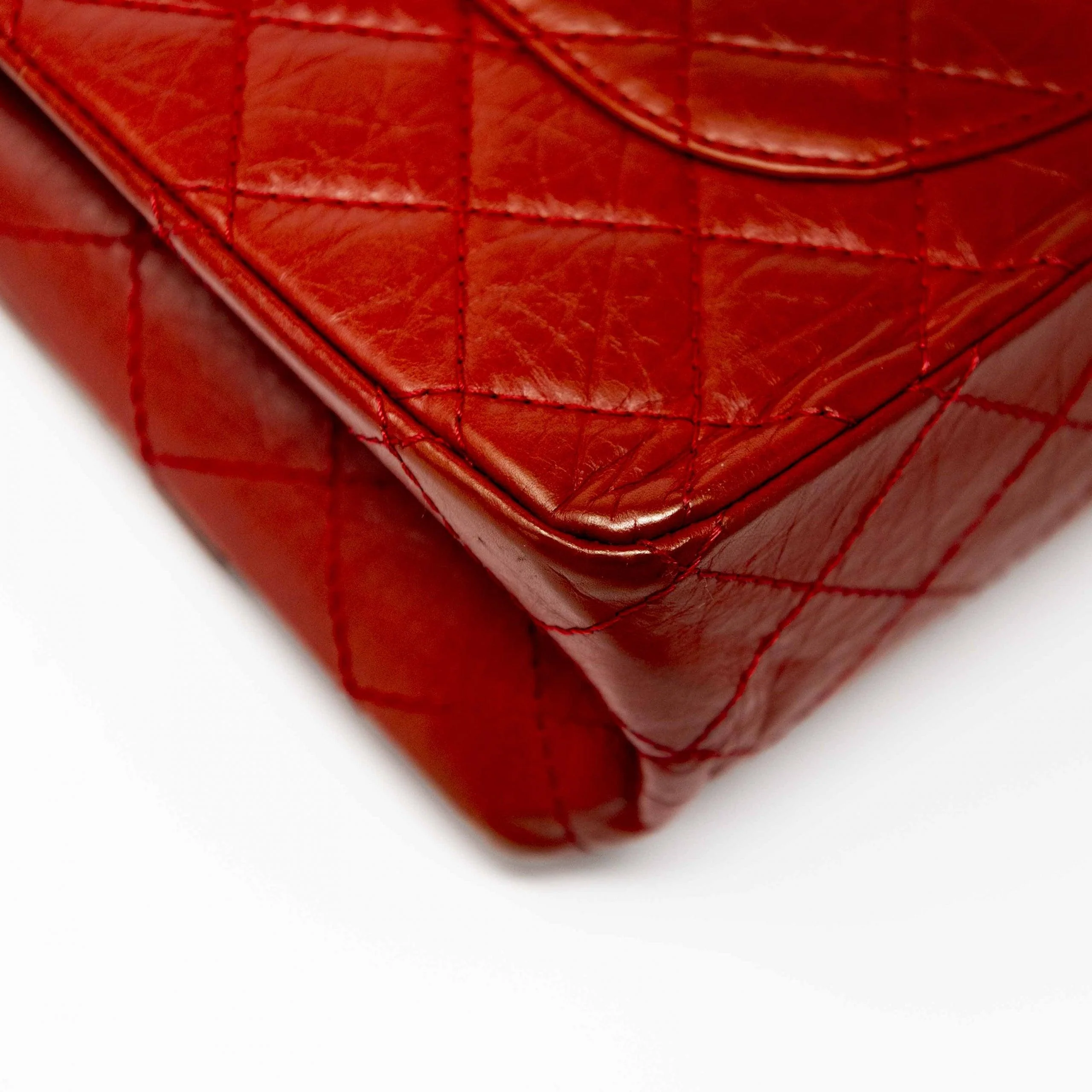 Chanel Red Calfskin 2.55 Reissue 266 - Image 10