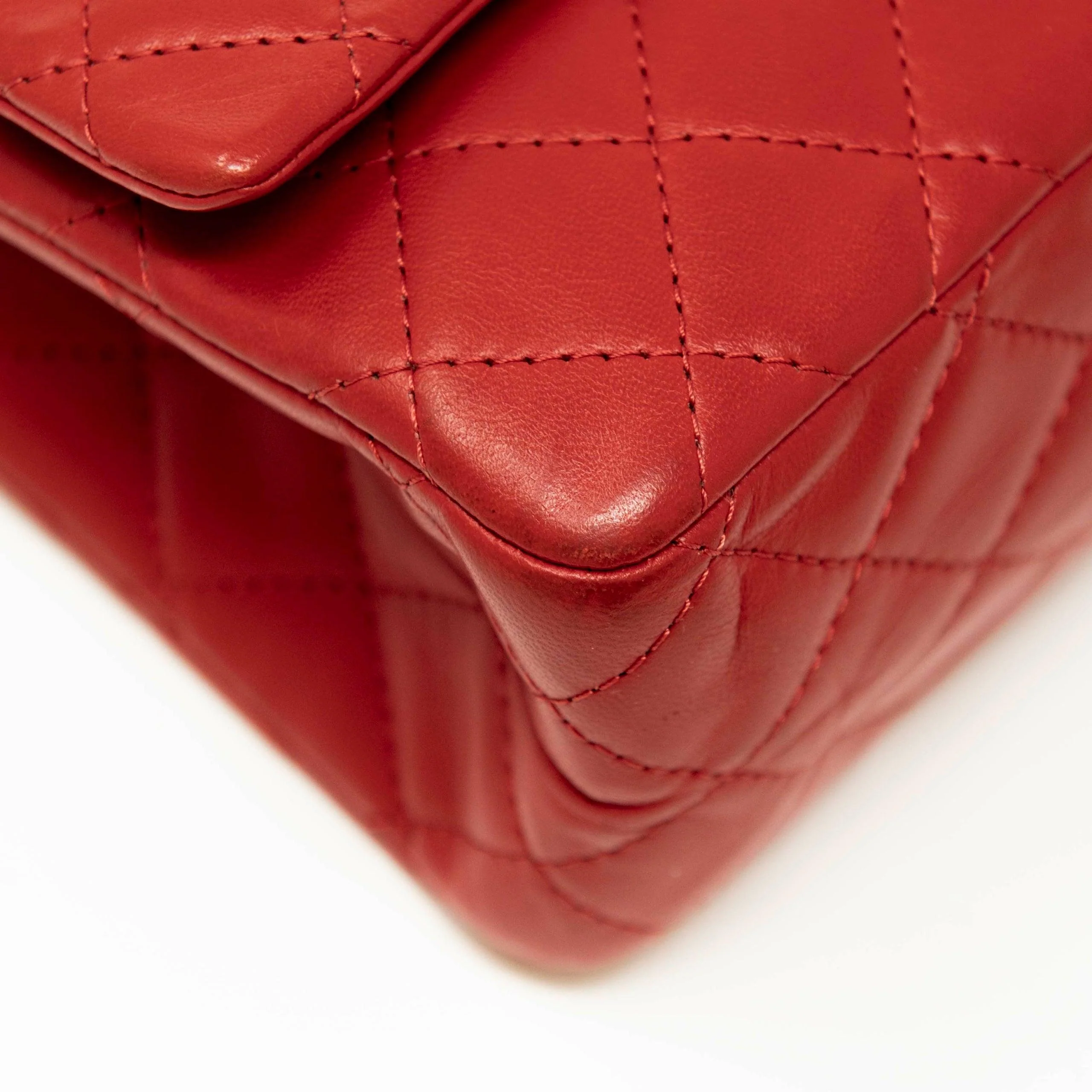 Chanel Red Lambskin 2.55 Reissue 226 - Image 8