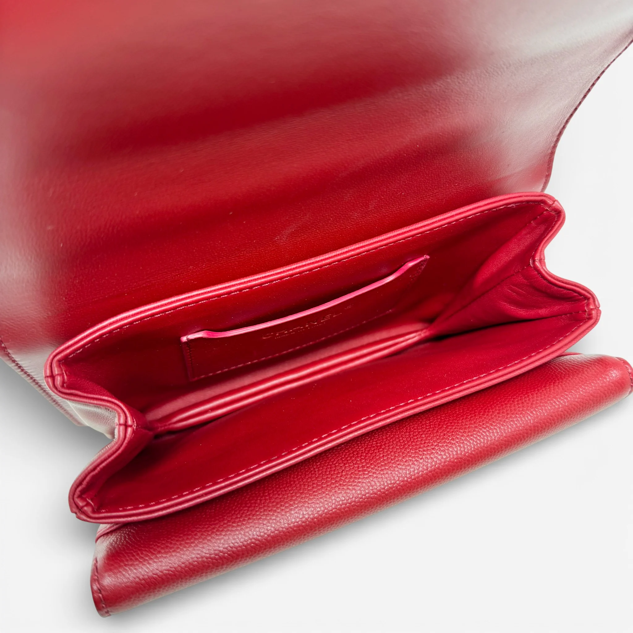 Chanel Red Small Top Handle Flap - Image 14