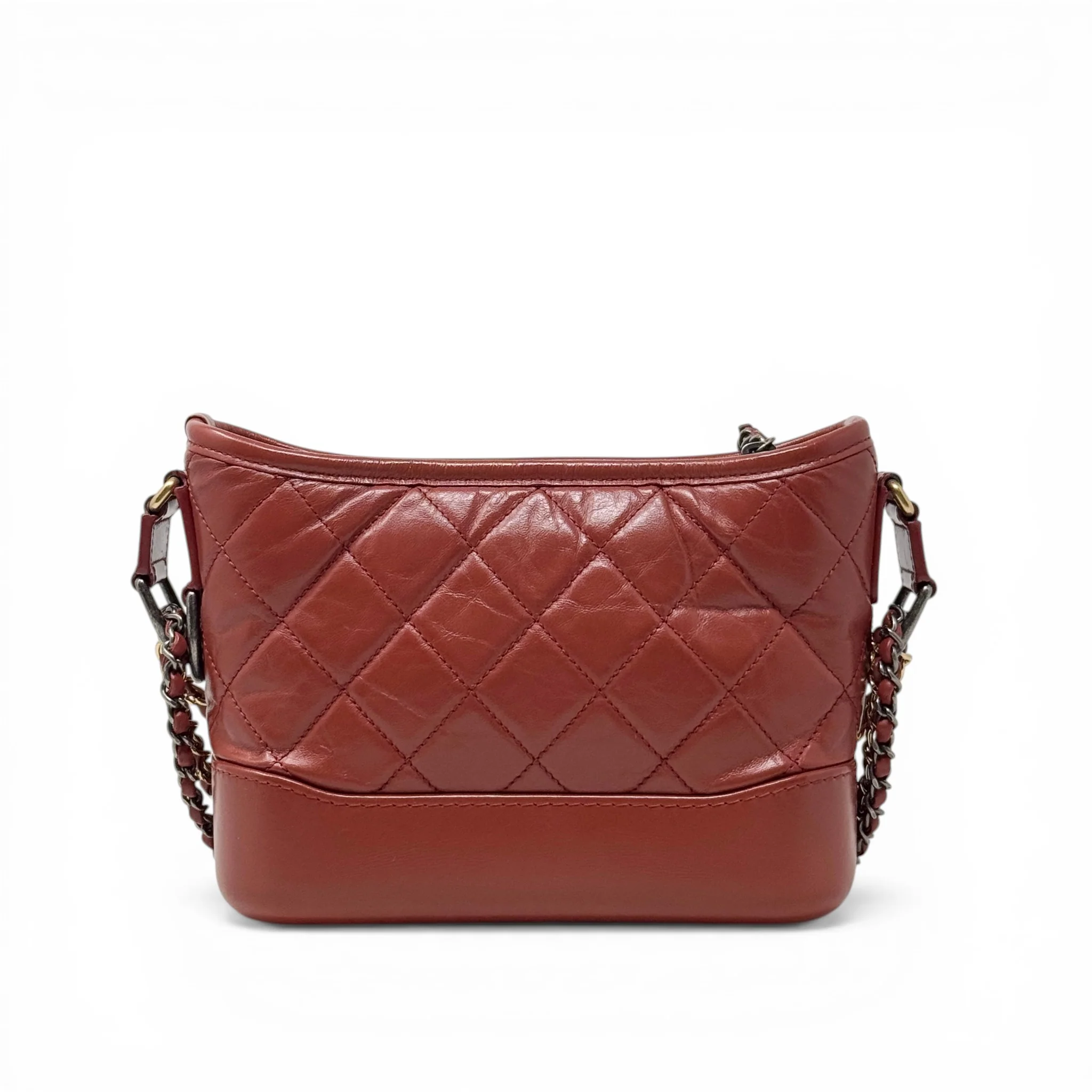 Chanel Red Small Gabrielle Hobo - Image 3