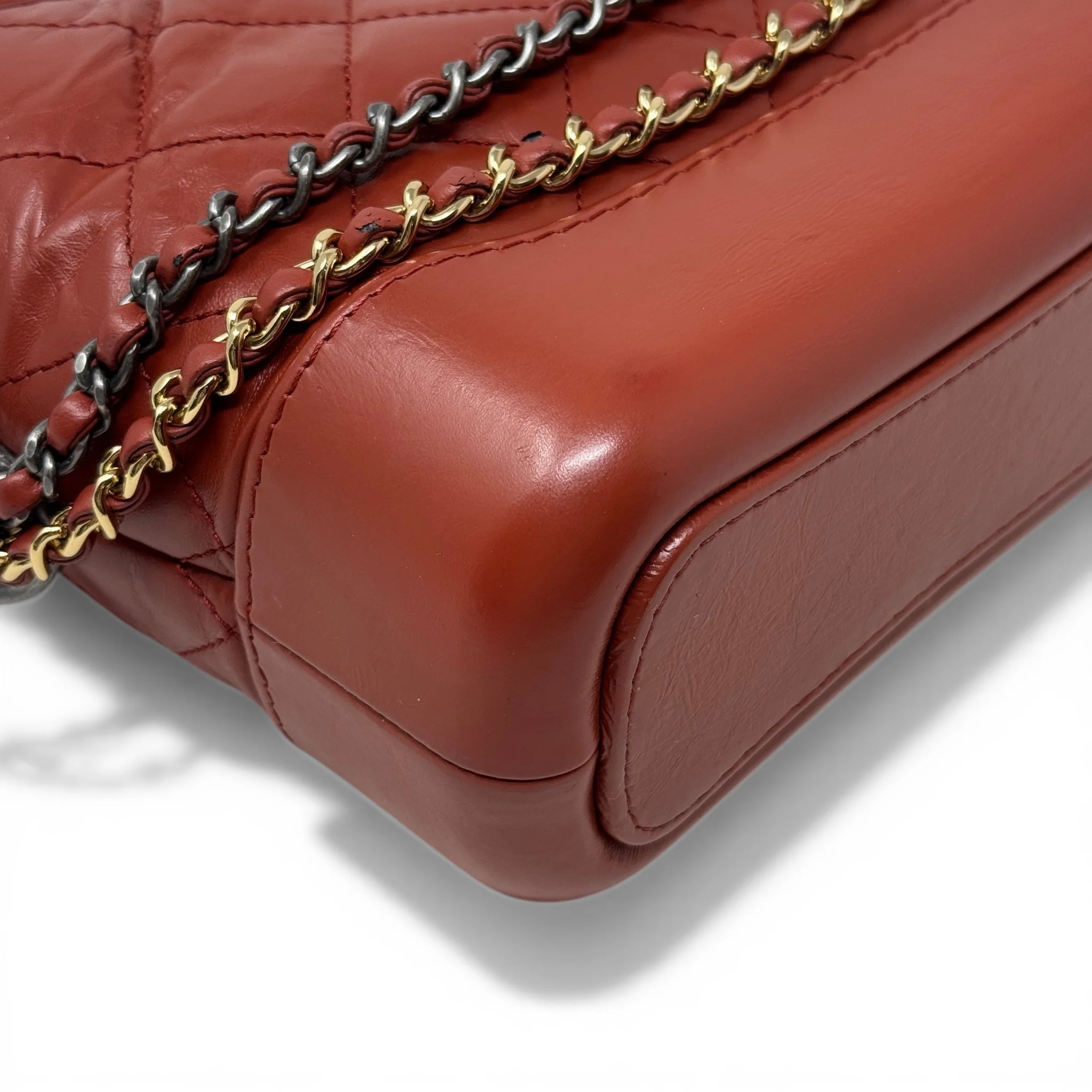 Chanel Red Small Gabrielle Hobo - Image 7