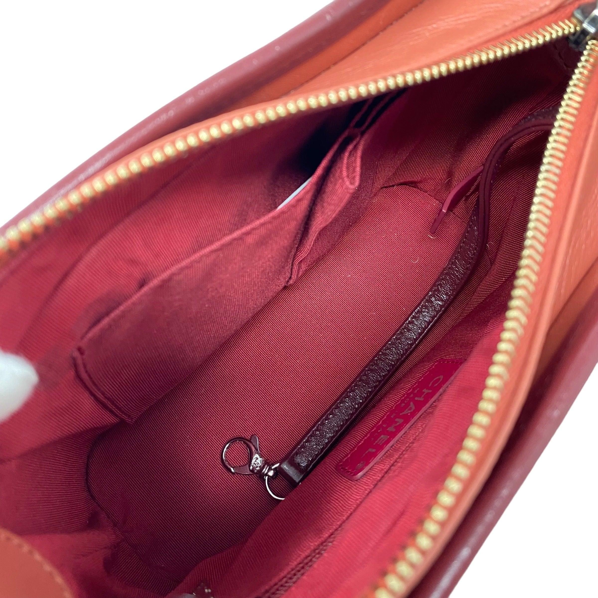 Chanel Salmon Aged Calfskin Small Gabrielle Bag - Image 5