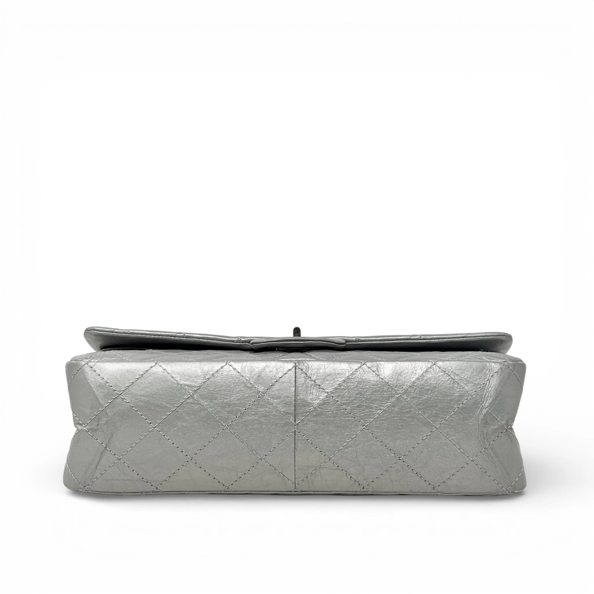 Chanel Silver Calfskin 2.55 Reissue 227 - Image 5