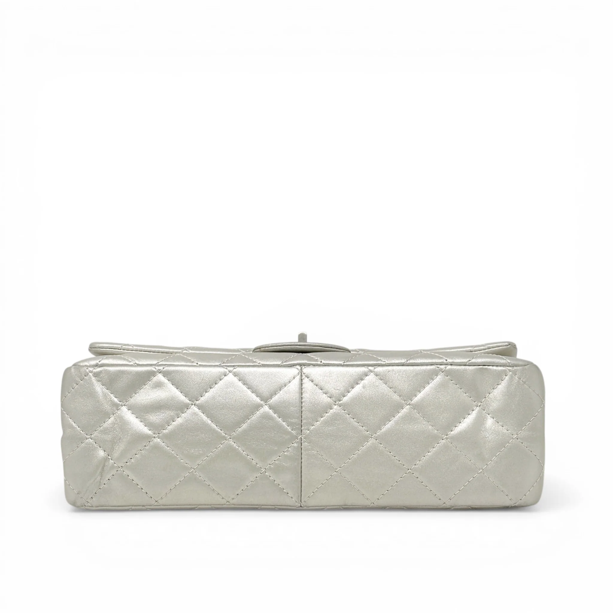 Chanel Silver Calfskin 2.55 Reissue 227 - Image 7