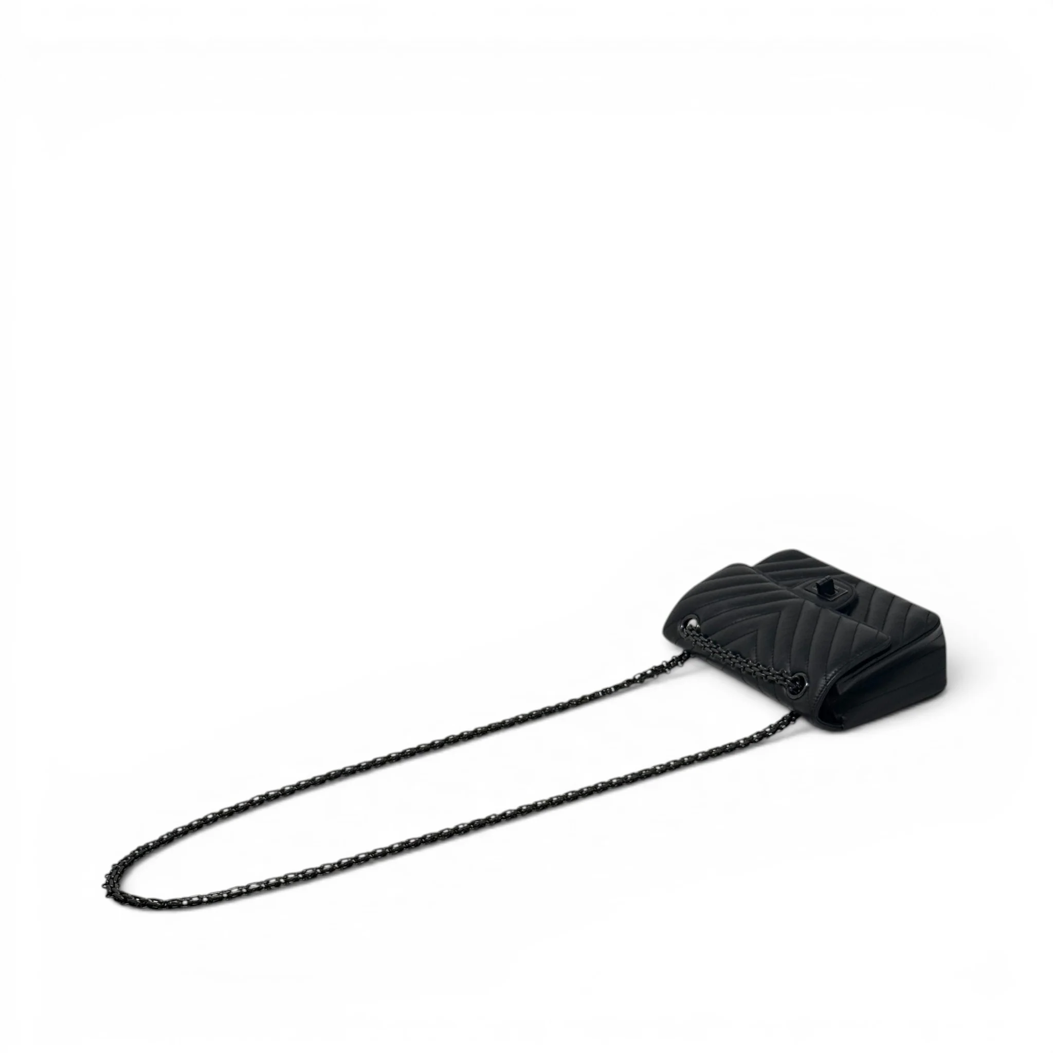 Chanel So Black 2.55 Reissue Mini Flap - Image 16