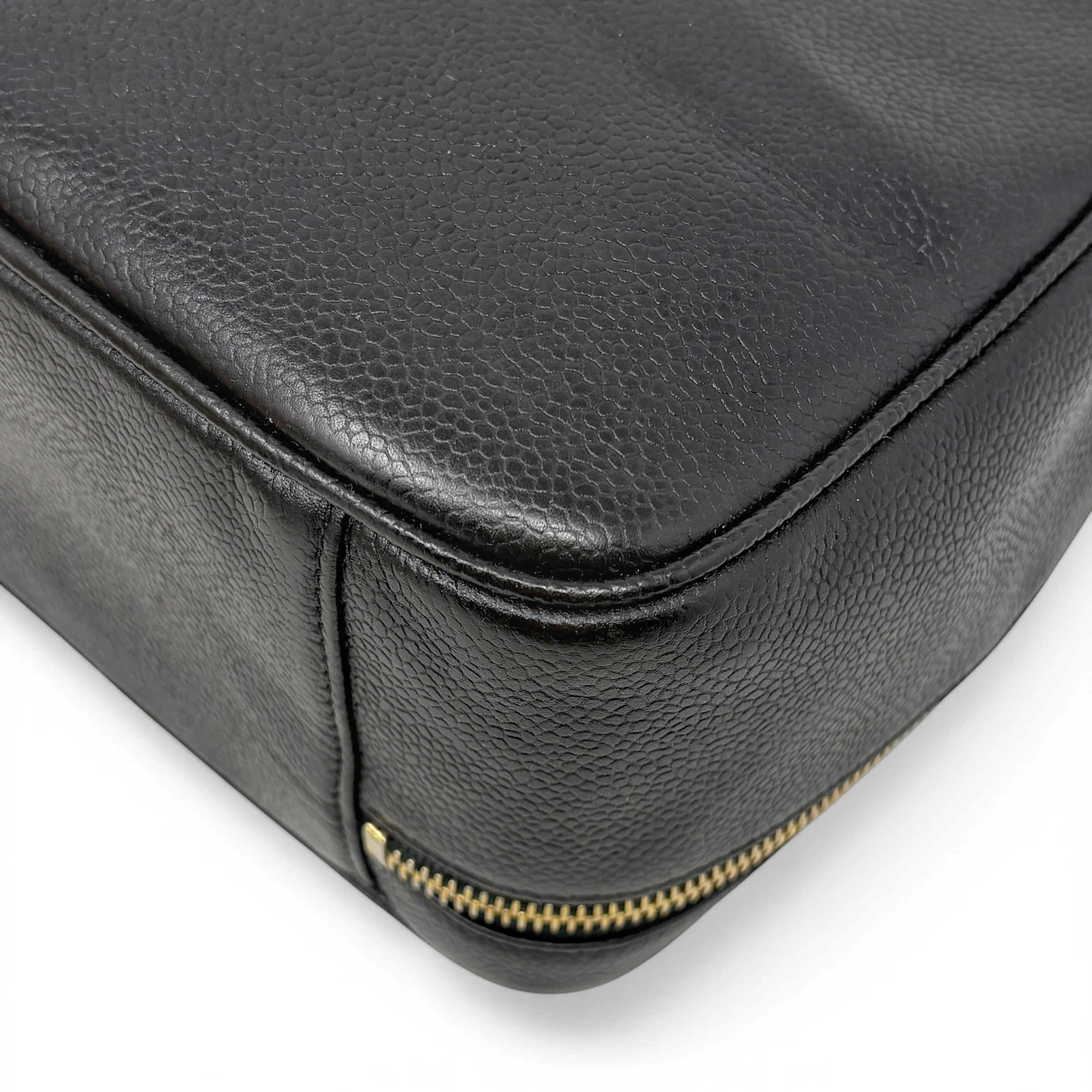 Chanel Vintage Black Lunch Box Vanity - Image 11