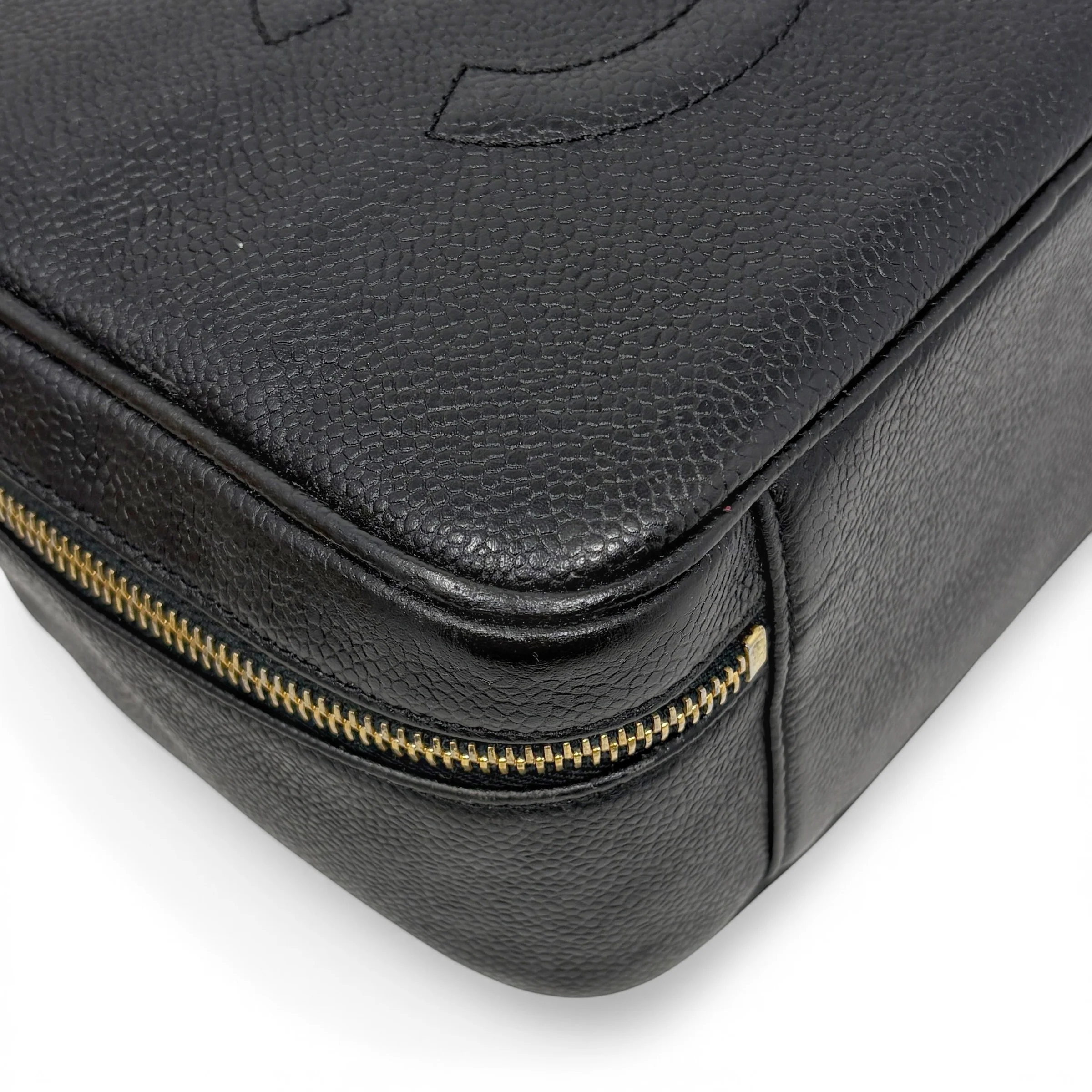 Chanel Vintage Black Lunch Box Vanity - Image 8