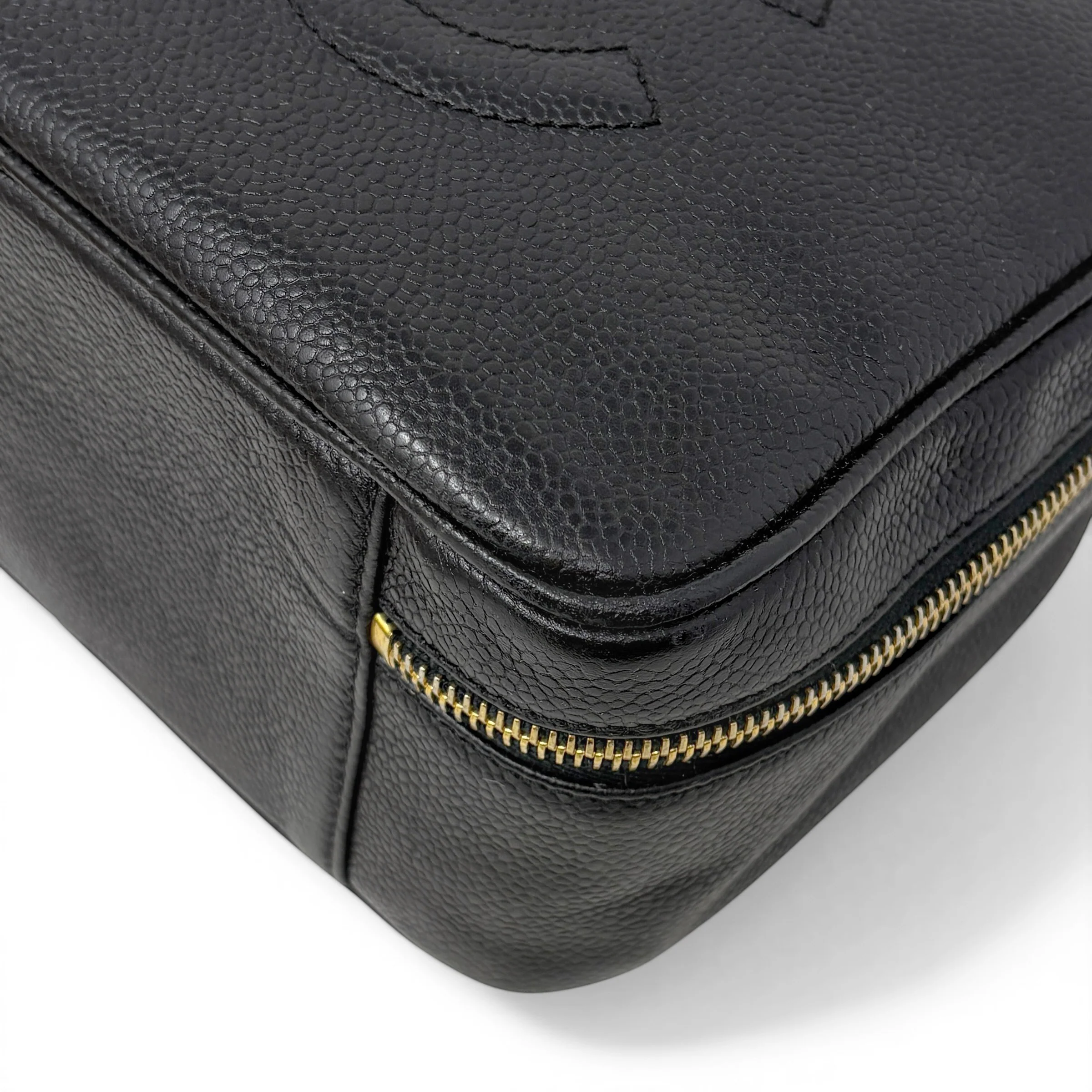 Chanel Vintage Black Lunch Box Vanity - Image 9
