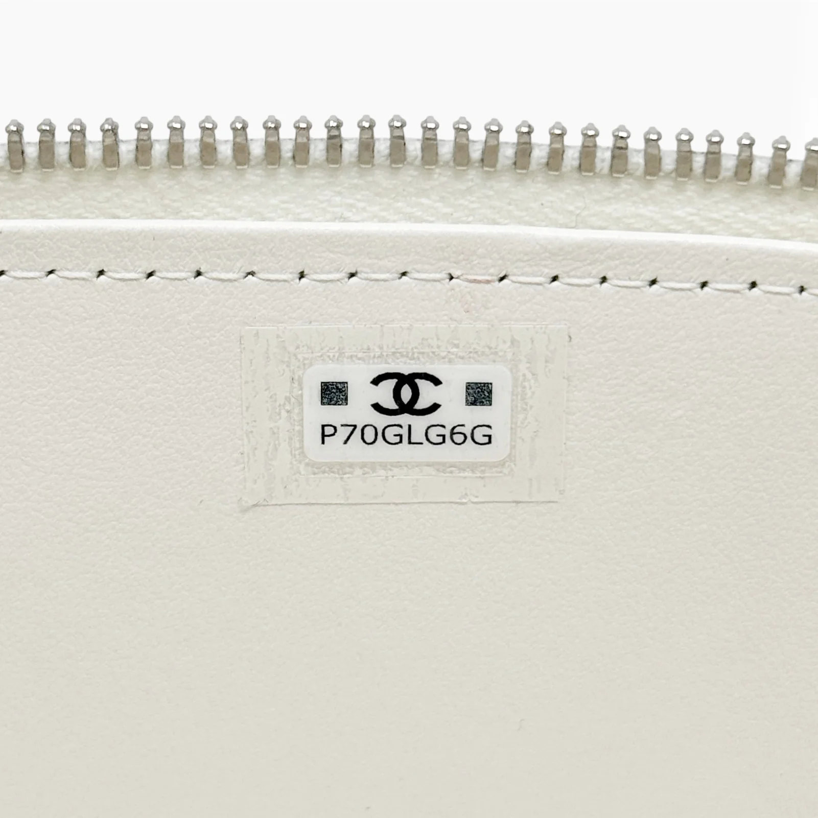 Chanel White Top Handle Vanity On Chain - Image 15
