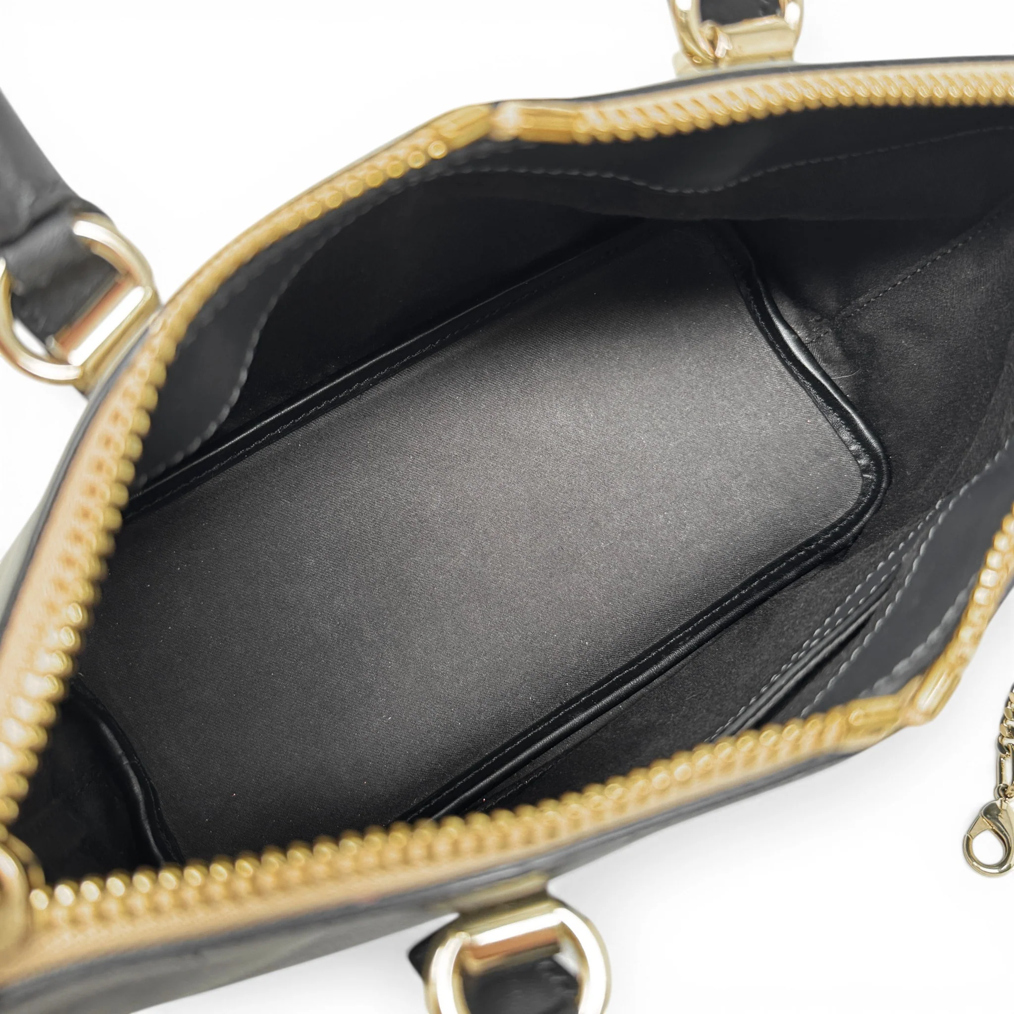 Chloe Black/Grey Mini Baylee Bag - Image 11