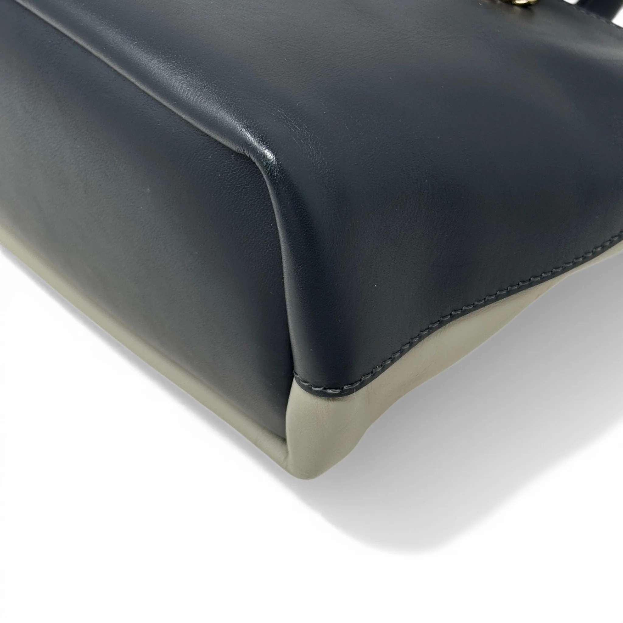 Chloe Black/Grey Mini Baylee Bag - Image 8