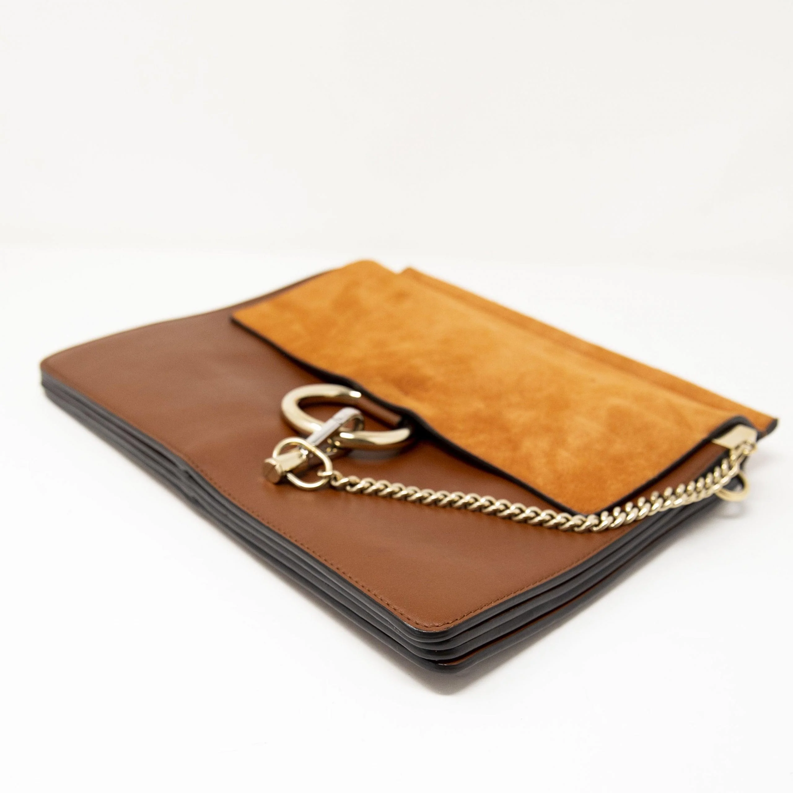 Chloe Brown Medium Faye Bag - Image 2