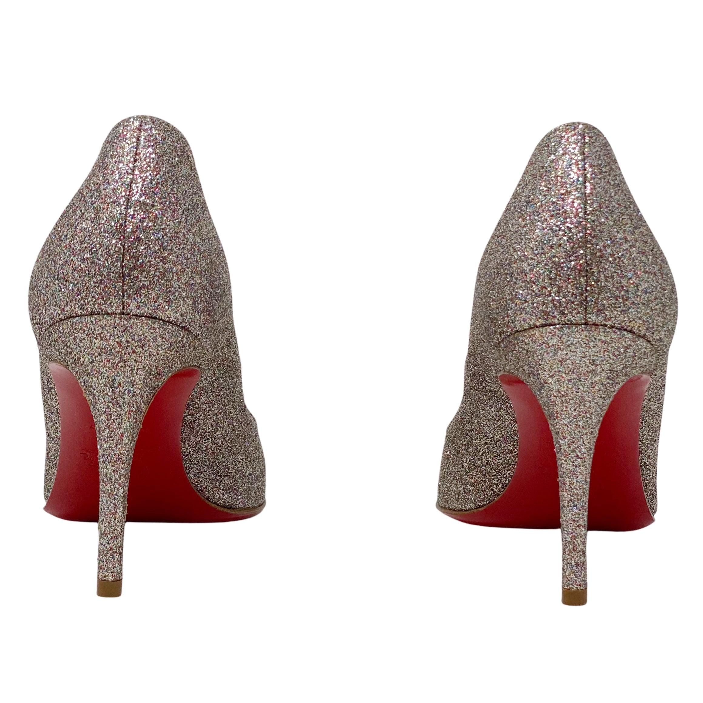 Christian Louboutin Glitter Mini Simple Pump 35 - Image 3