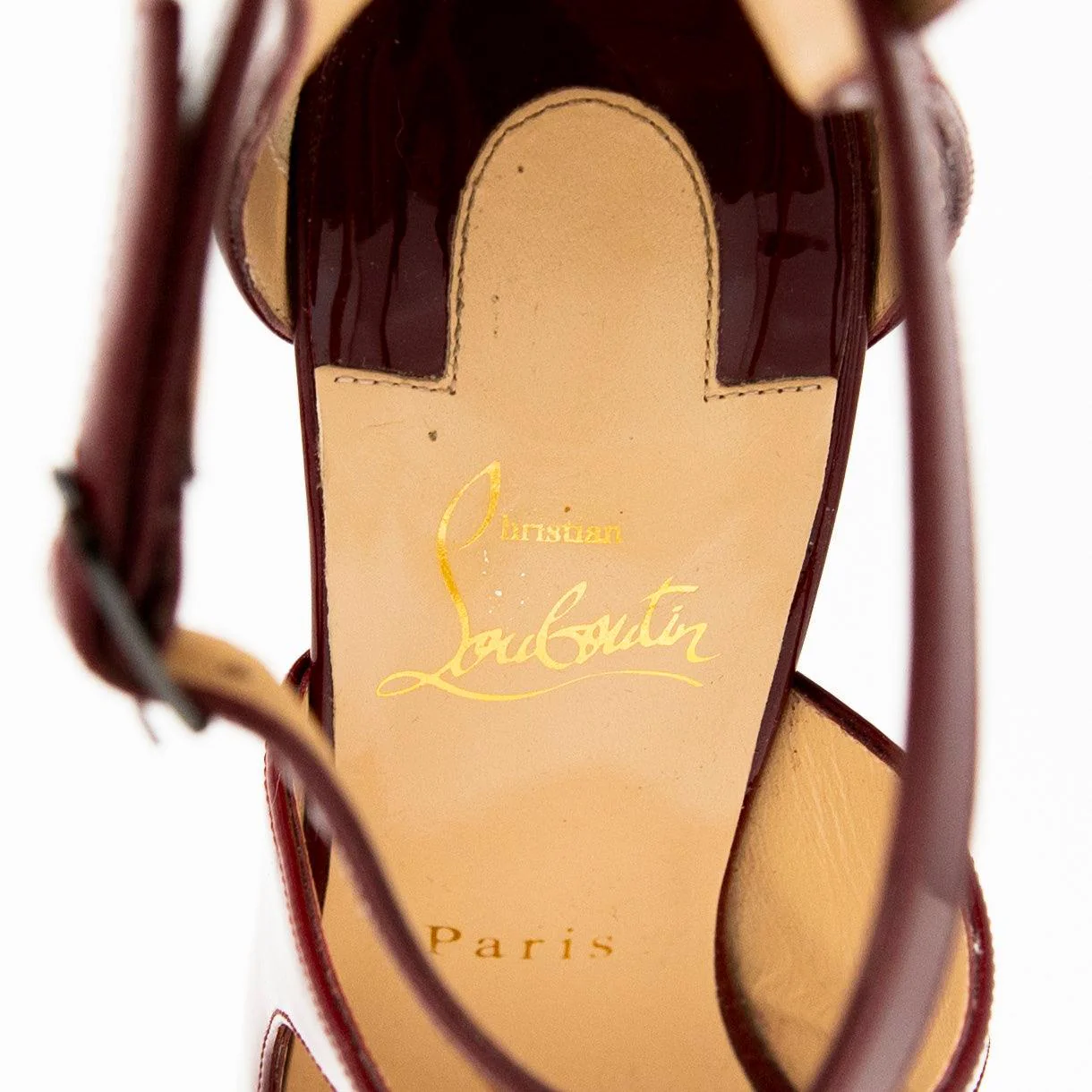 Christian Louboutin Red Marlenarock Pumps 38 - Image 8