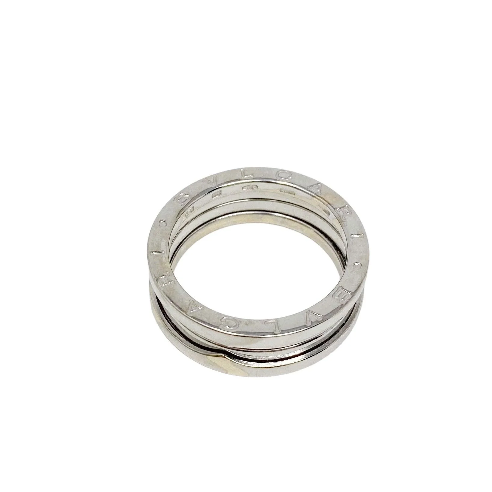 Bvlgari 18k White Gold B.zero1 Ring 60 - Image 6