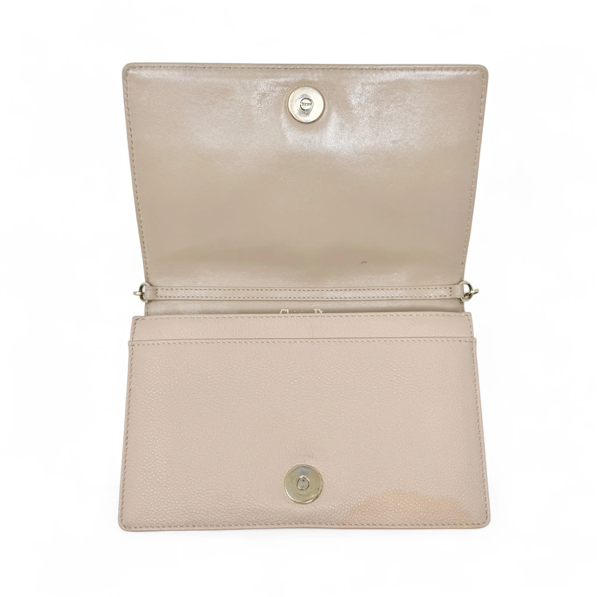 Dior Pink Diorama Wallet On Chain - Image 11