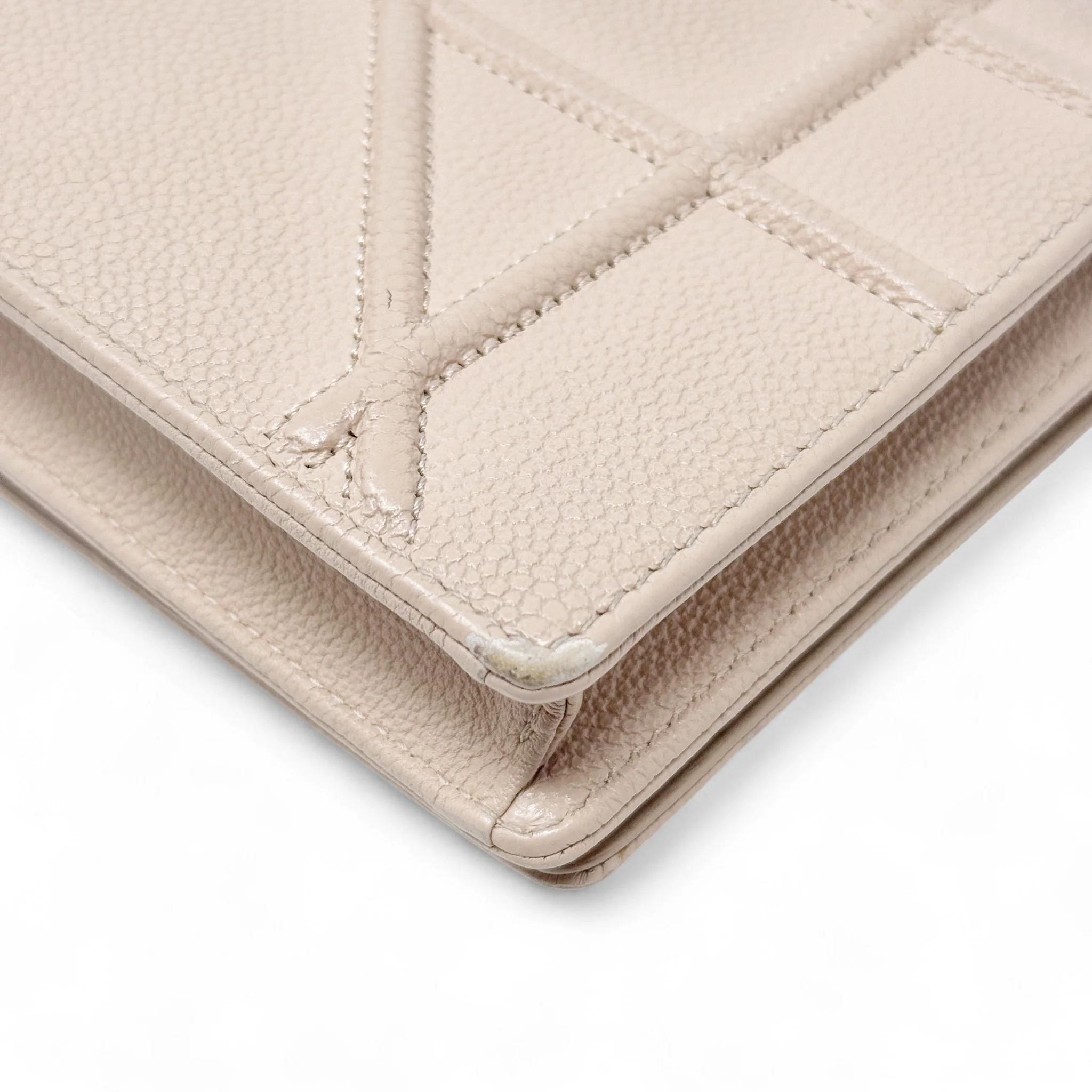Dior Pink Diorama Wallet On Chain - Image 8