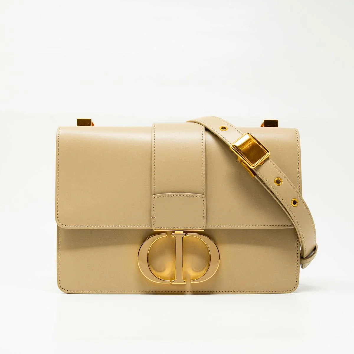 Dior Beige Small Montaigne 30 Box Bag
