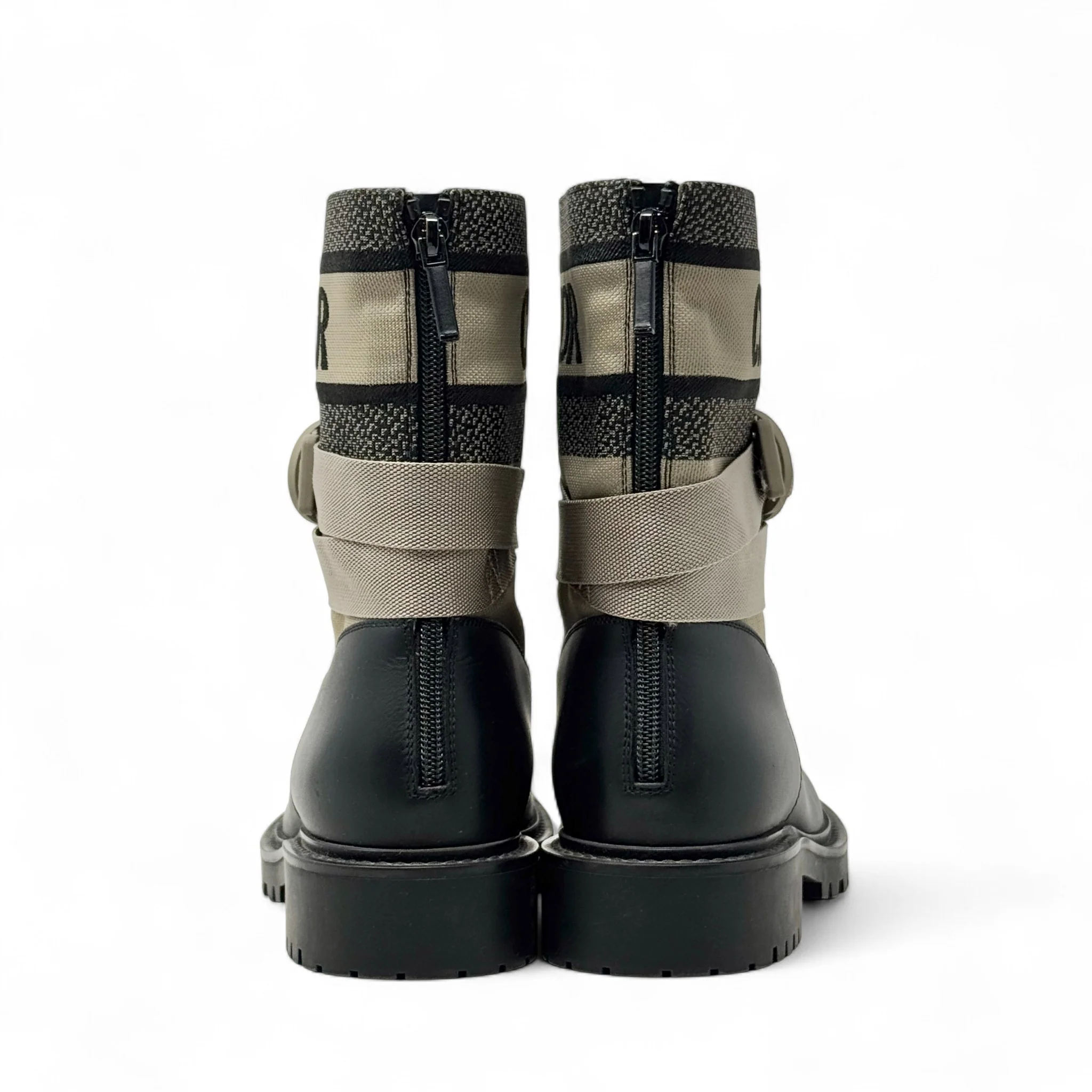 Dior Black D-Major Ankle Boots 38.5 - Image 5