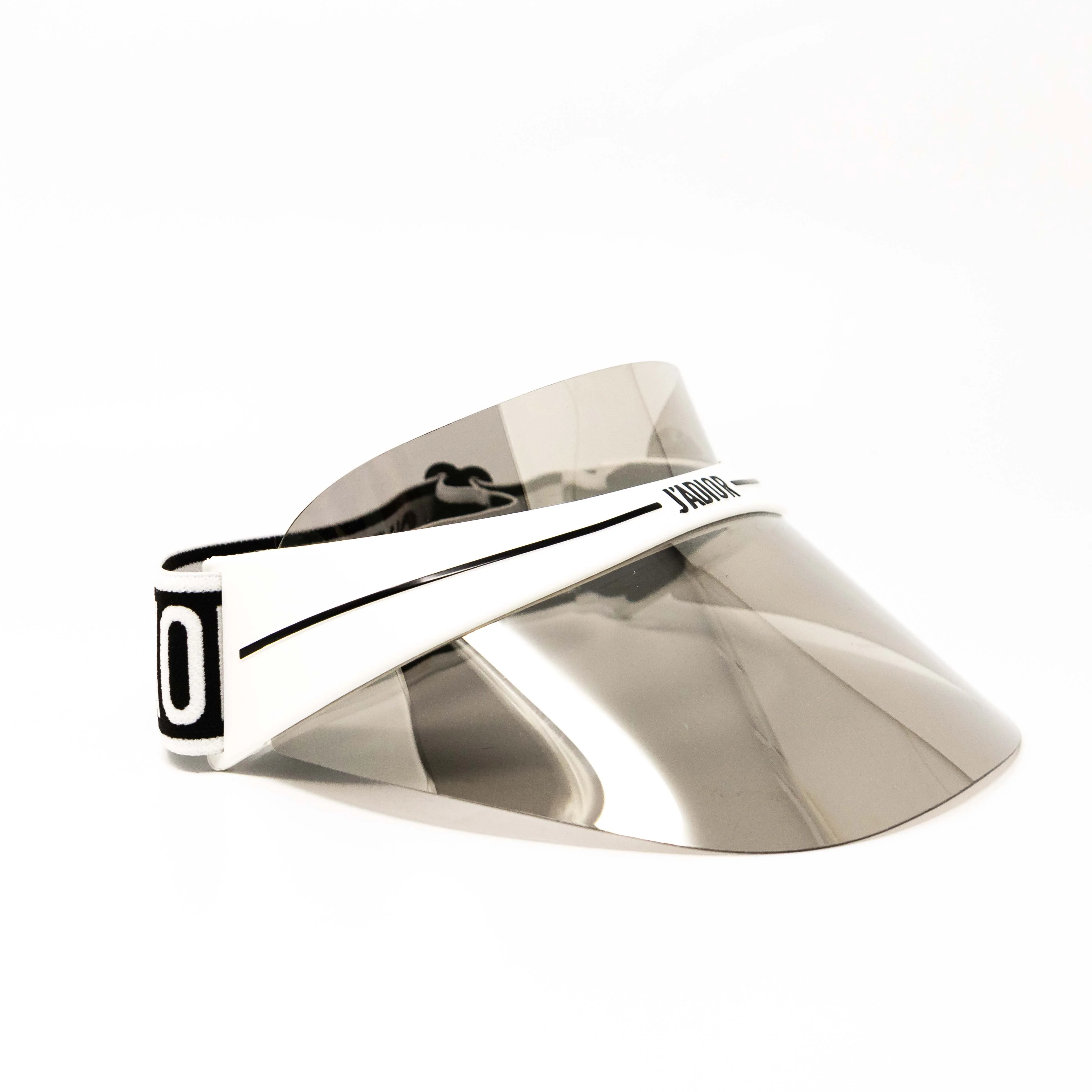 Dior White & Black DiorClub1 Visor - Image 10