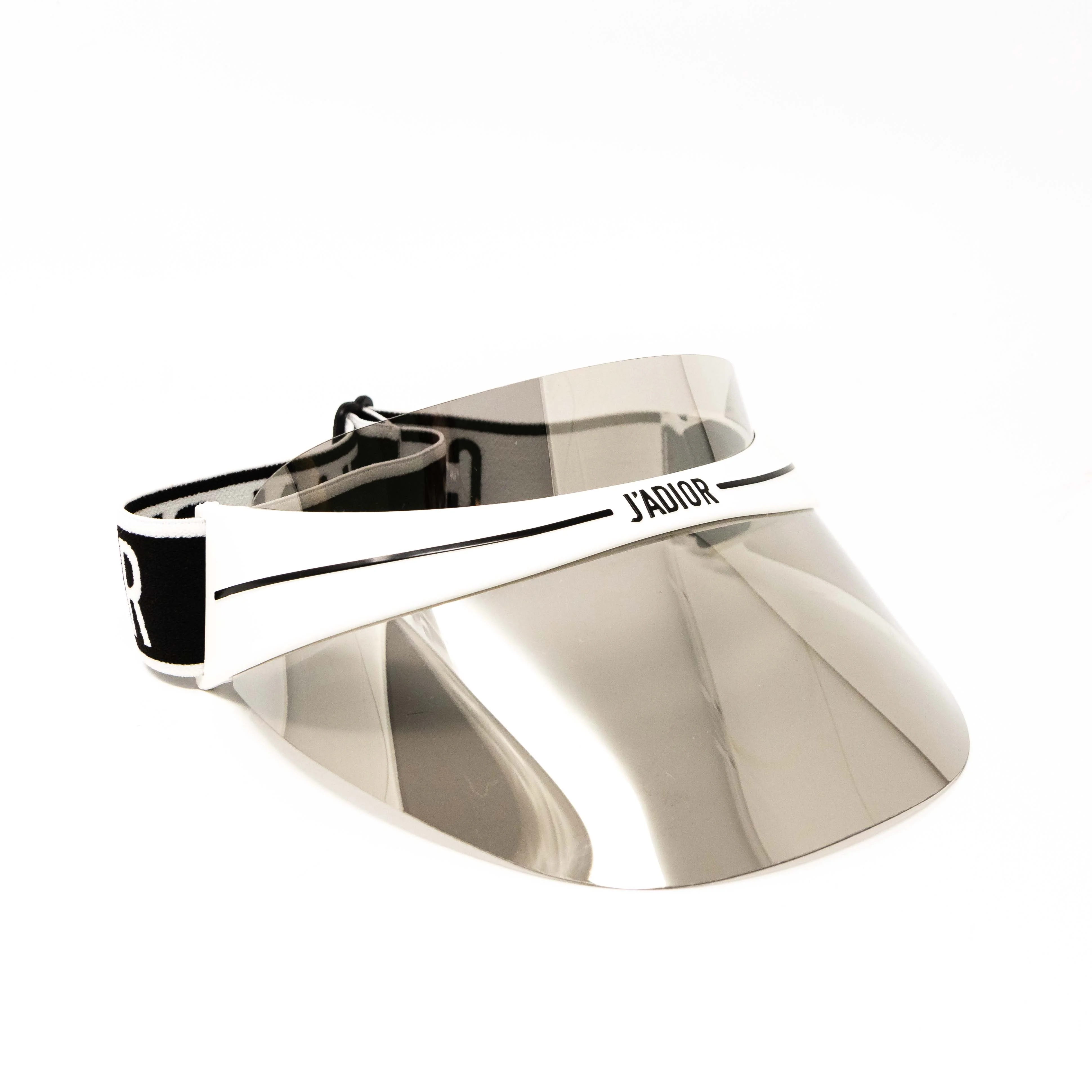 Dior White & Black DiorClub1 Visor - Image 4