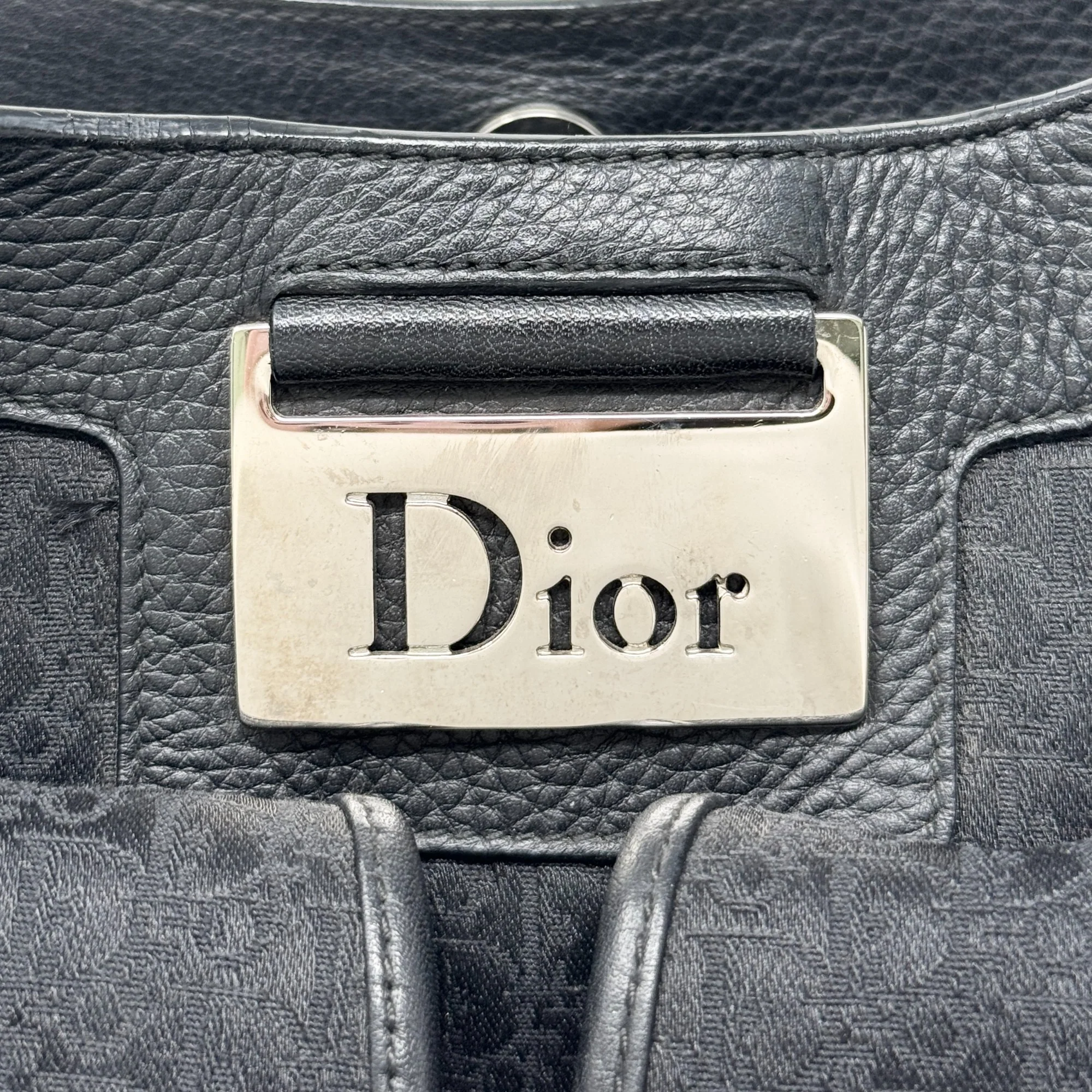 Dior Black Diorissimo Street Chic Hobo - Image 10